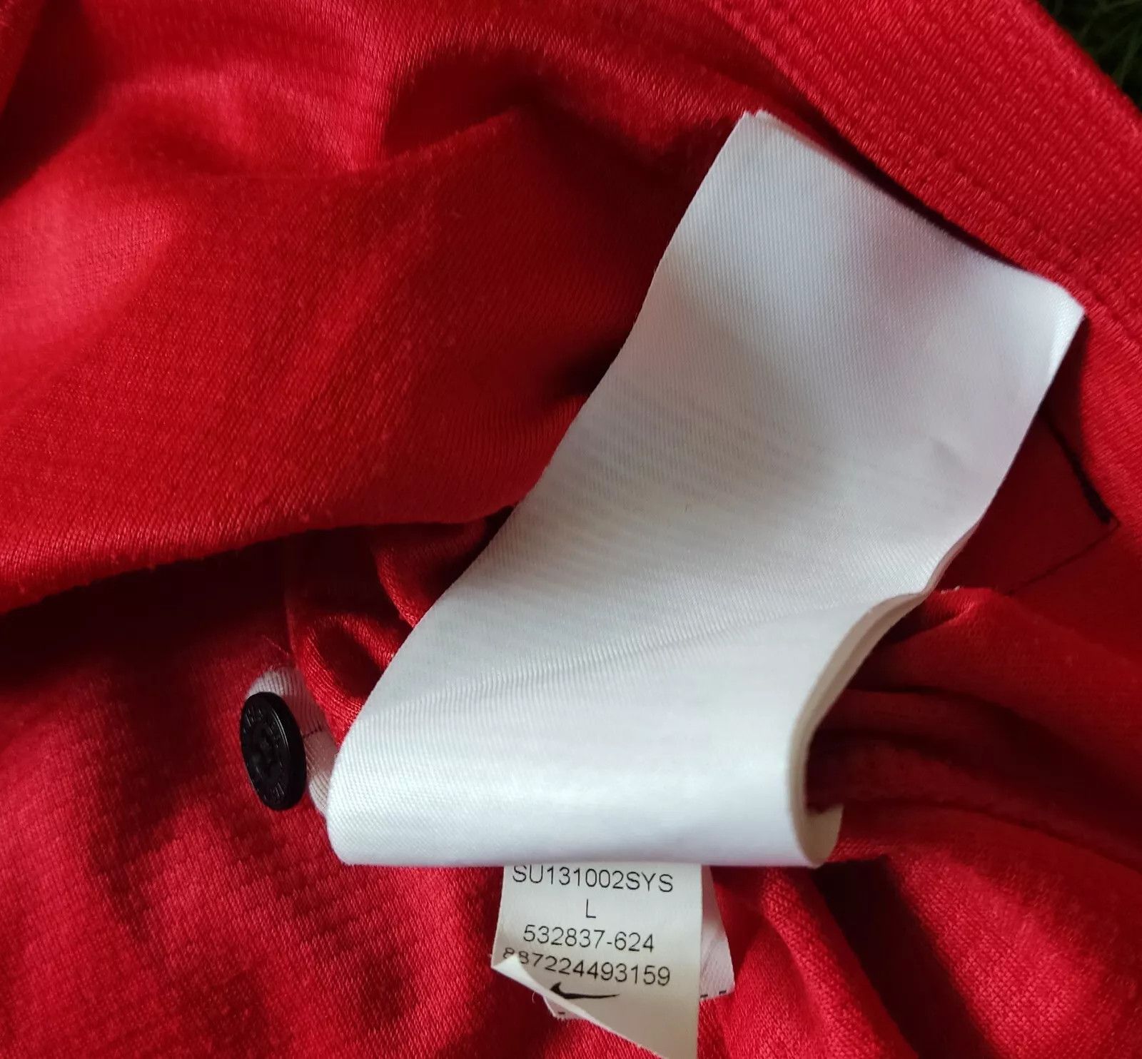 Nike MANCHESTER UNITED 2013 2014 FOOTBALL JERSEY TRIKOT NIKE L Size US L / EU 52-54 / 3 - 7 Thumbnail