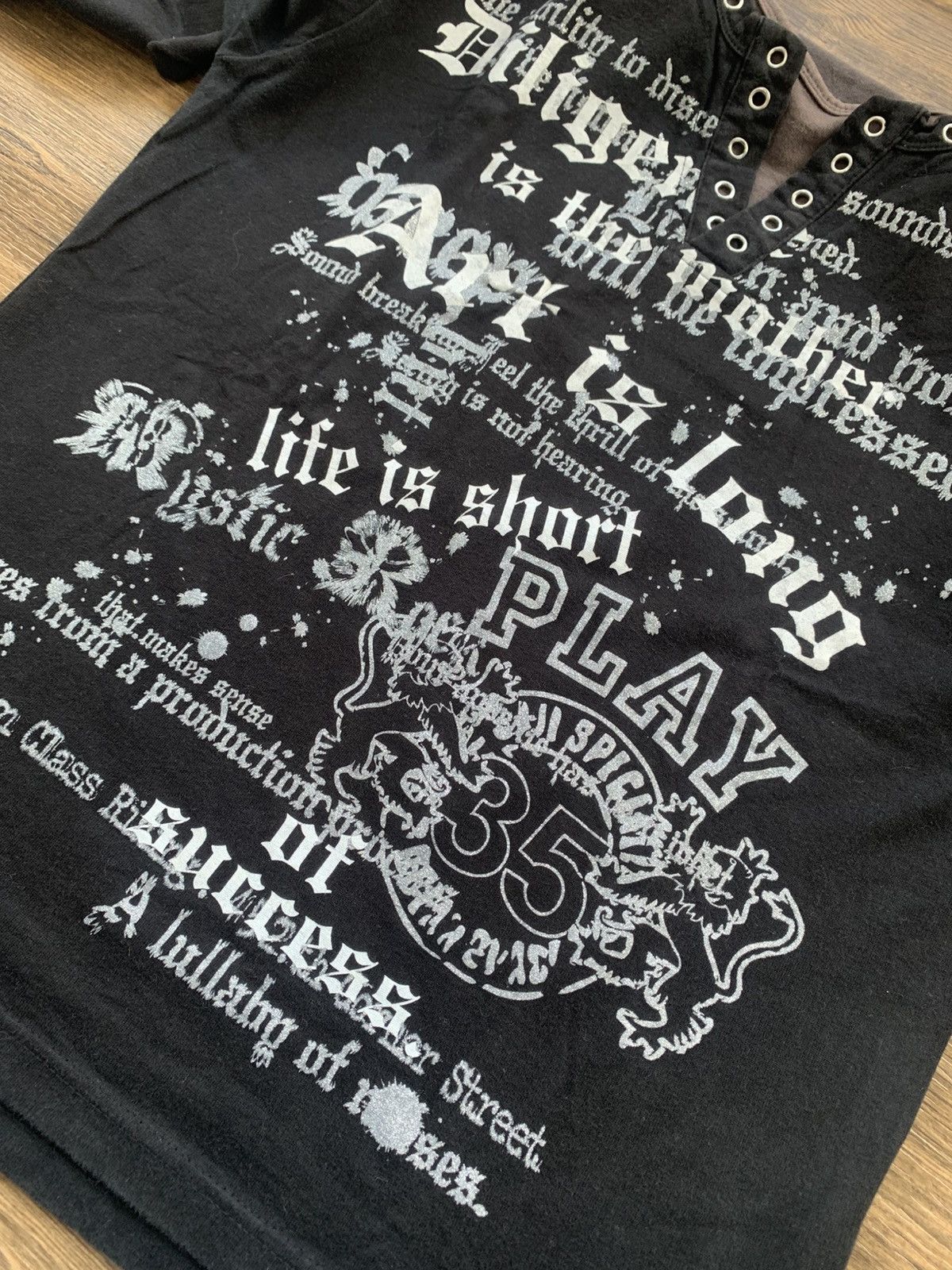 If Six Was Nine 2000s japanese archive beaumont carr y2k longsleeve tee Size US L / EU 52-54 / 3 - 4 Thumbnail