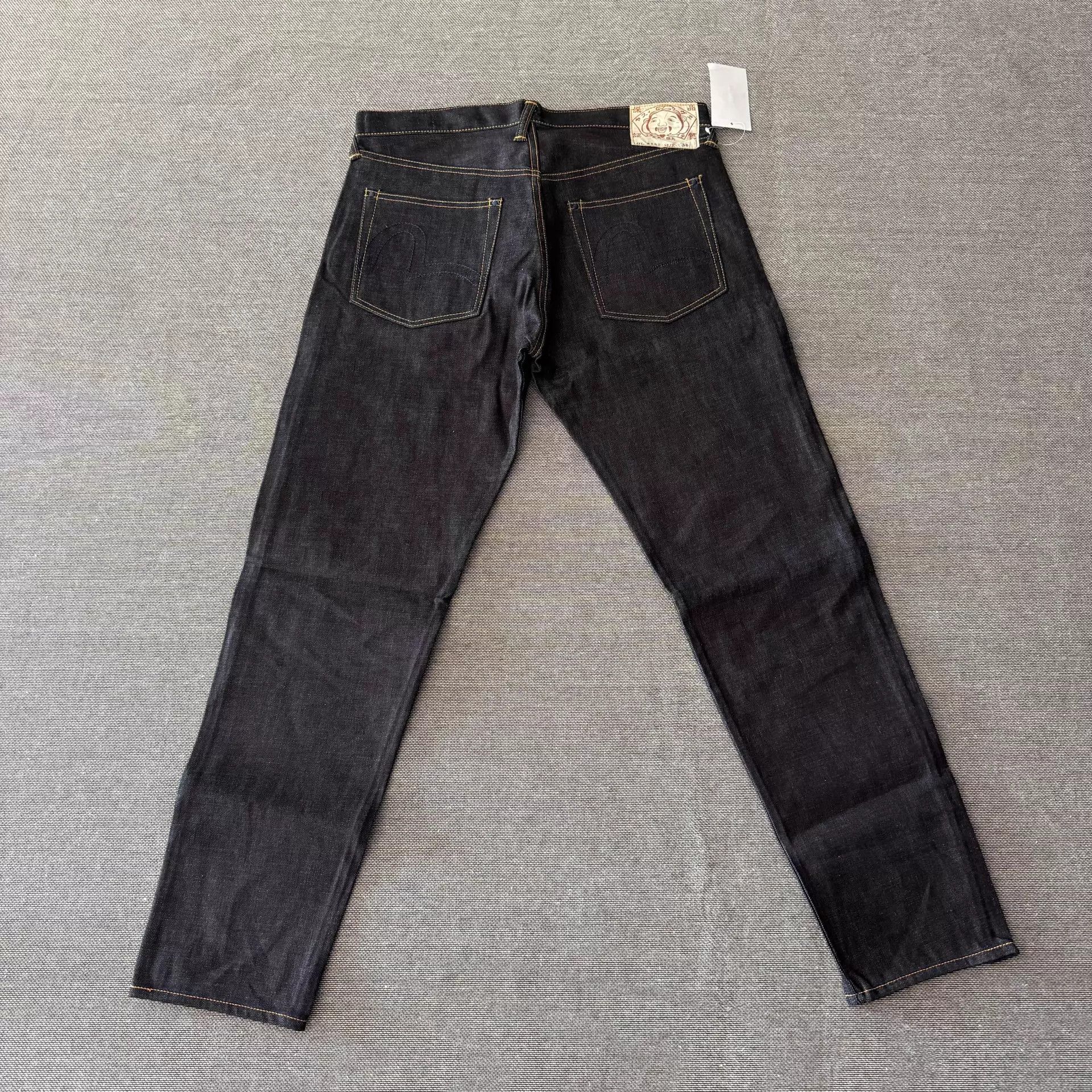 Evisu Evisu Lot5500 Japan 12oz Tapered Denim Jeans Size US 36 / EU 52 - 3 Thumbnail