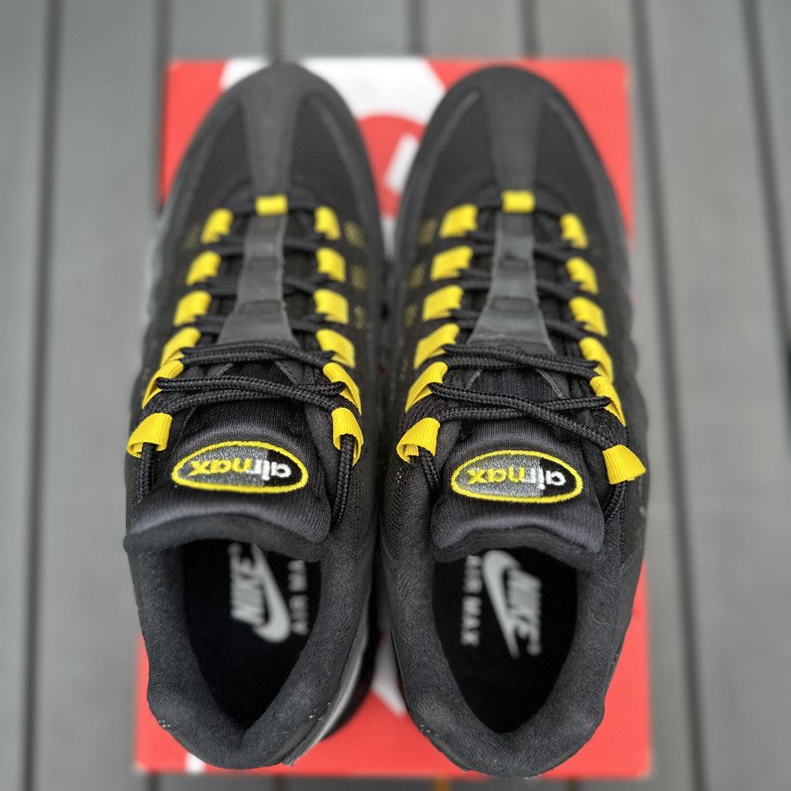 Nike Nike Air Max 95 Custom Tour Yellow - Yellow/Black Size 10 Size US 10 / EU 43 - 13 Thumbnail