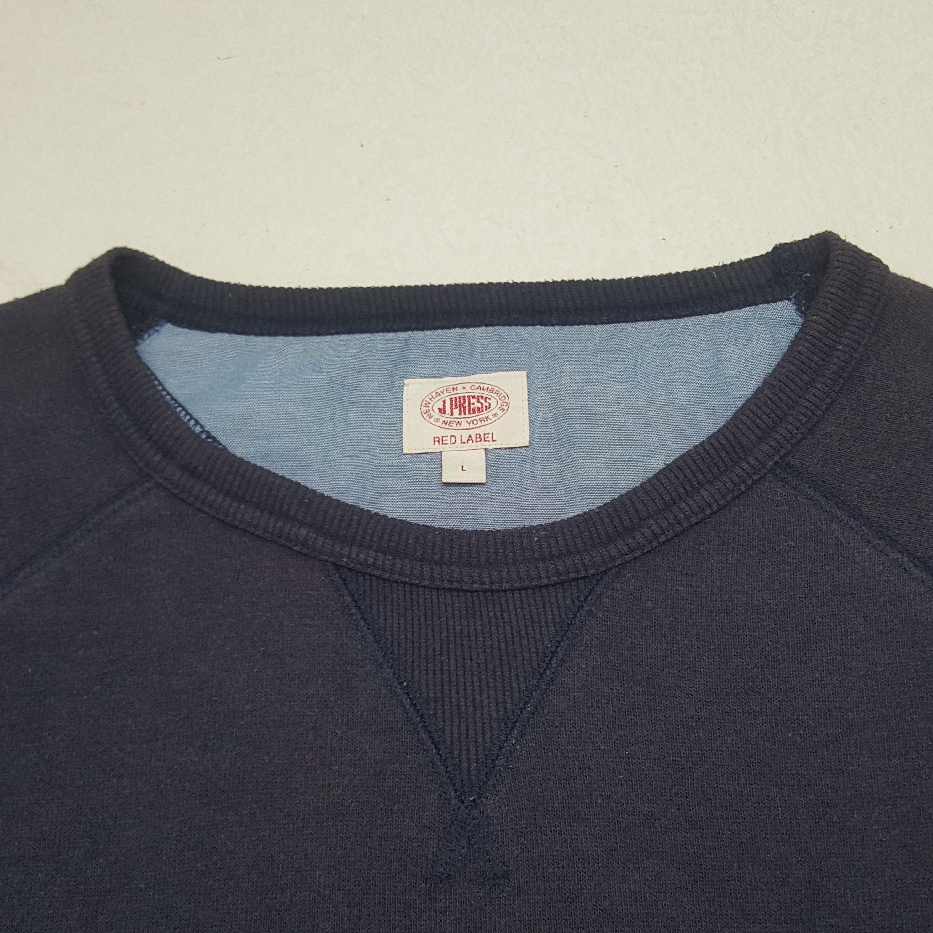 J. Press × Japanese Brand × Vintage Vintage J. Press Red Label Japanese Brand Sweatshirt Size US M / EU 48-50 / 2 - 4 Thumbnail