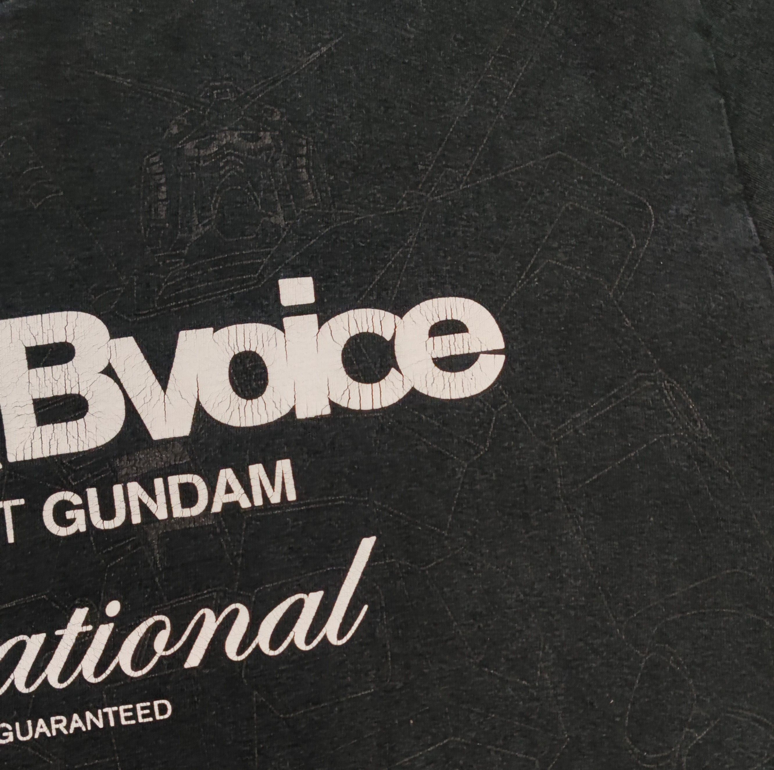 Anime Very Rare Real Bvoice International x Mobile Suit Gundam Size US XL / EU 56 / 4 - 9 Thumbnail