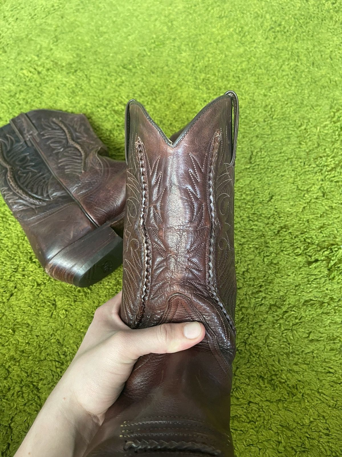 Sancho Boots Sancho western cowboy style real leather embroidered boots Size US 10 / EU 43 - 12 Thumbnail