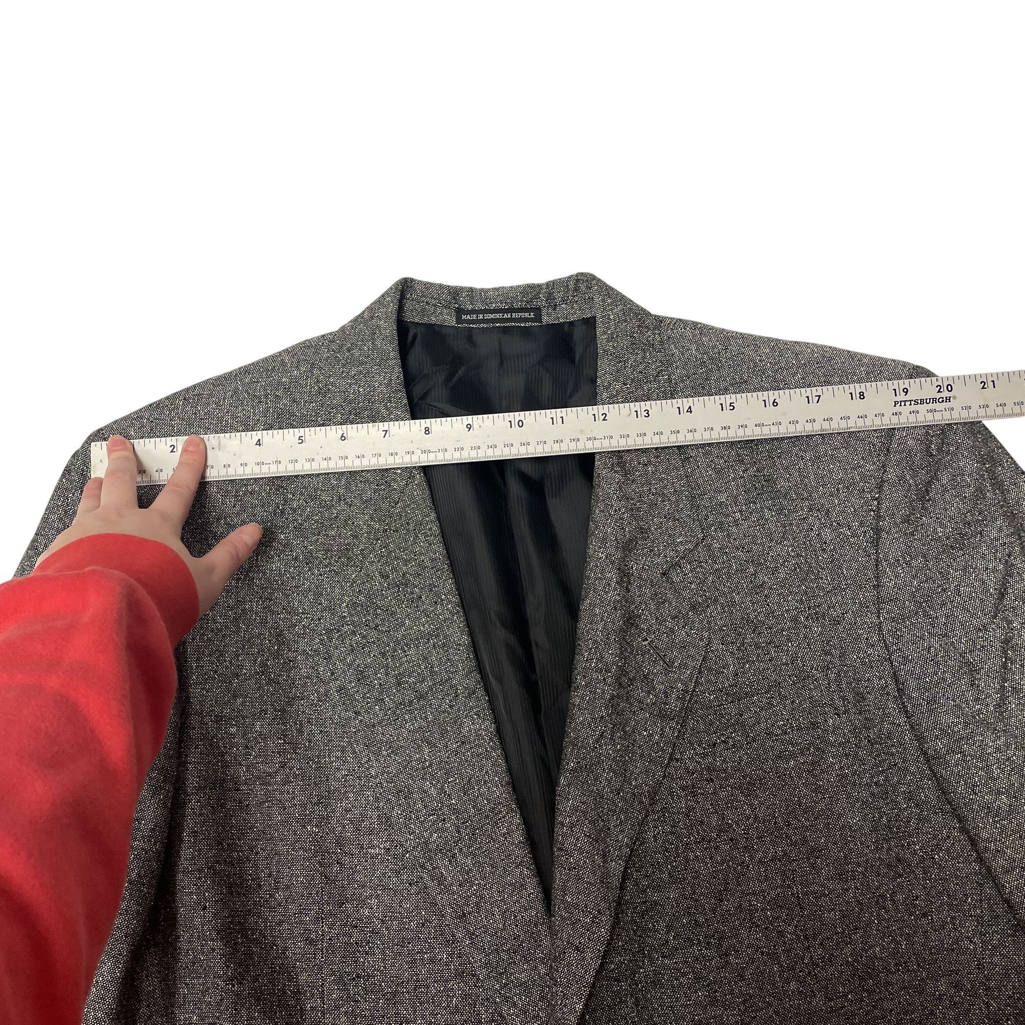 Other Vtg Gray Multicolor Hollywood ATOMIC FLECK Rockabilly Blazer Size 42R - 6 Thumbnail