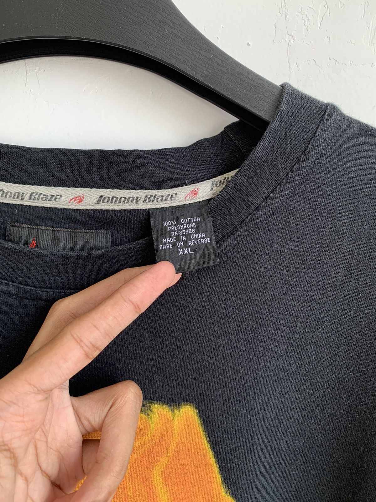 JNCO Vintage Johnny Blaze JNCO Baggy Oversized y2k Shirt Size US XXL / EU 58 / 5 - 5 Thumbnail