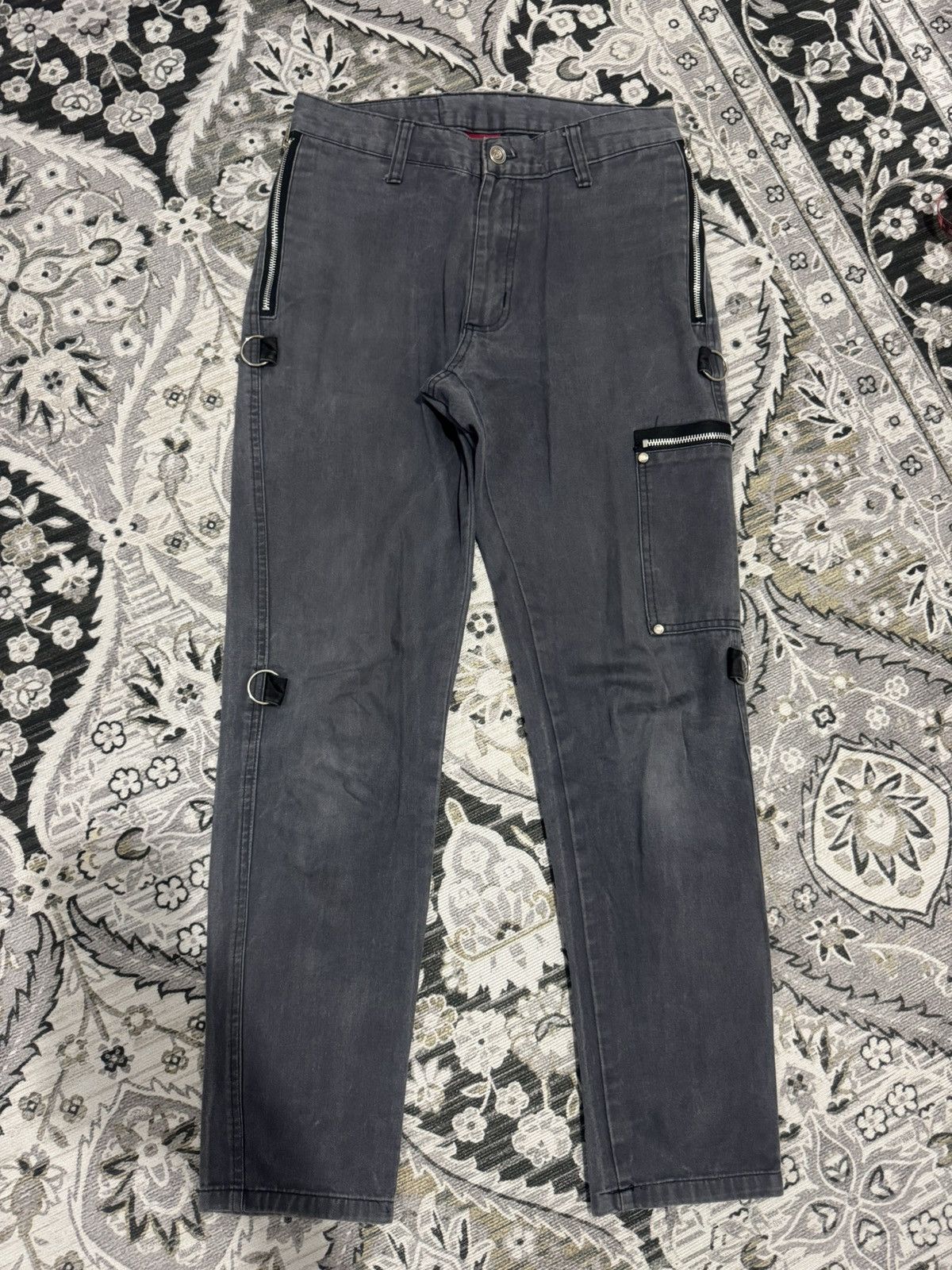 Vintage Vintage Dogpile Skateboards Seditionaries Design Pants Size US 30 / EU 46 - 5 Thumbnail
