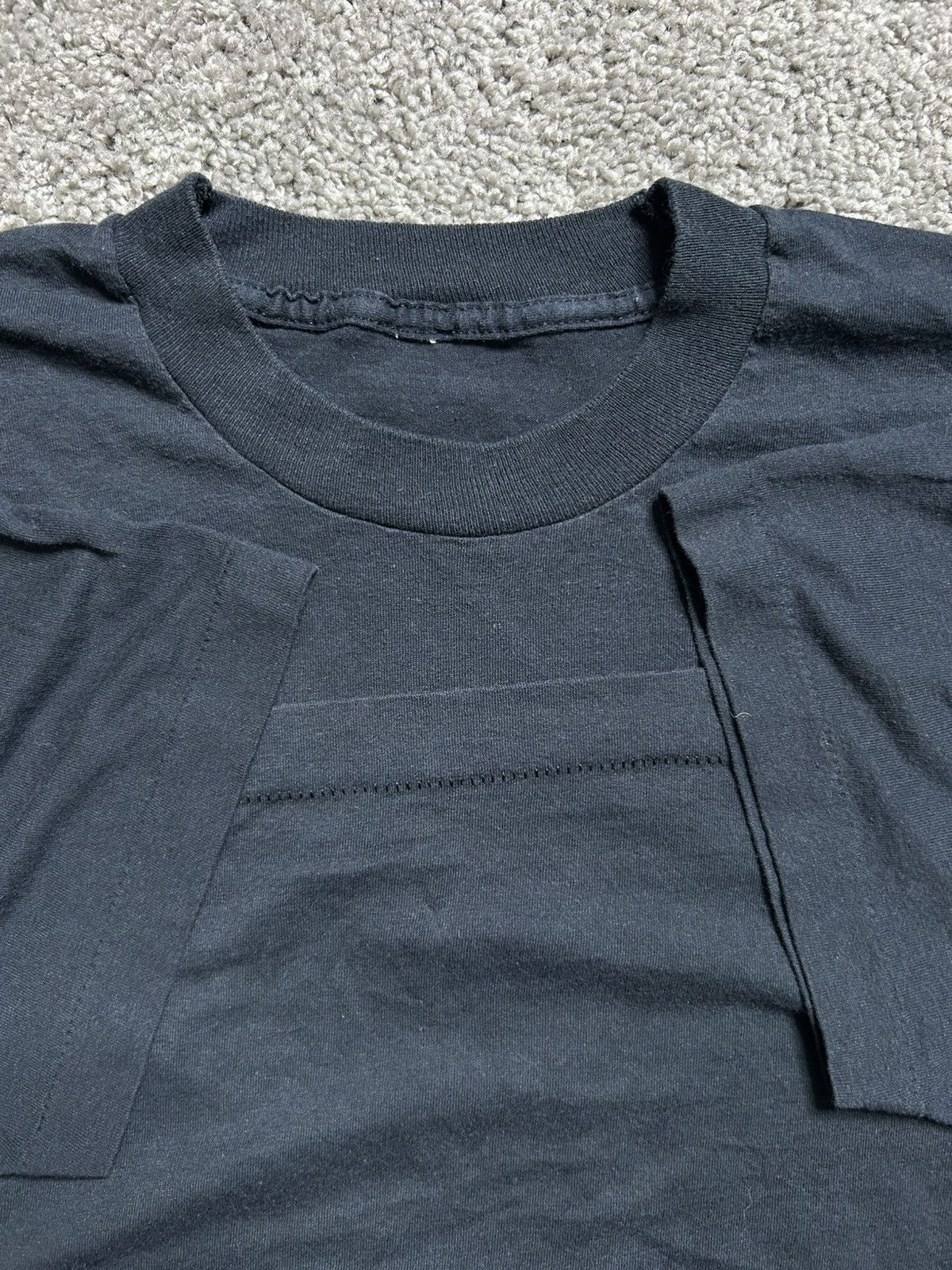 Vintage Vintage 80s Harley Rendezvous Tee Single Stitch Dated 1989 Size US XL / EU 56 / 4 - 4 Thumbnail