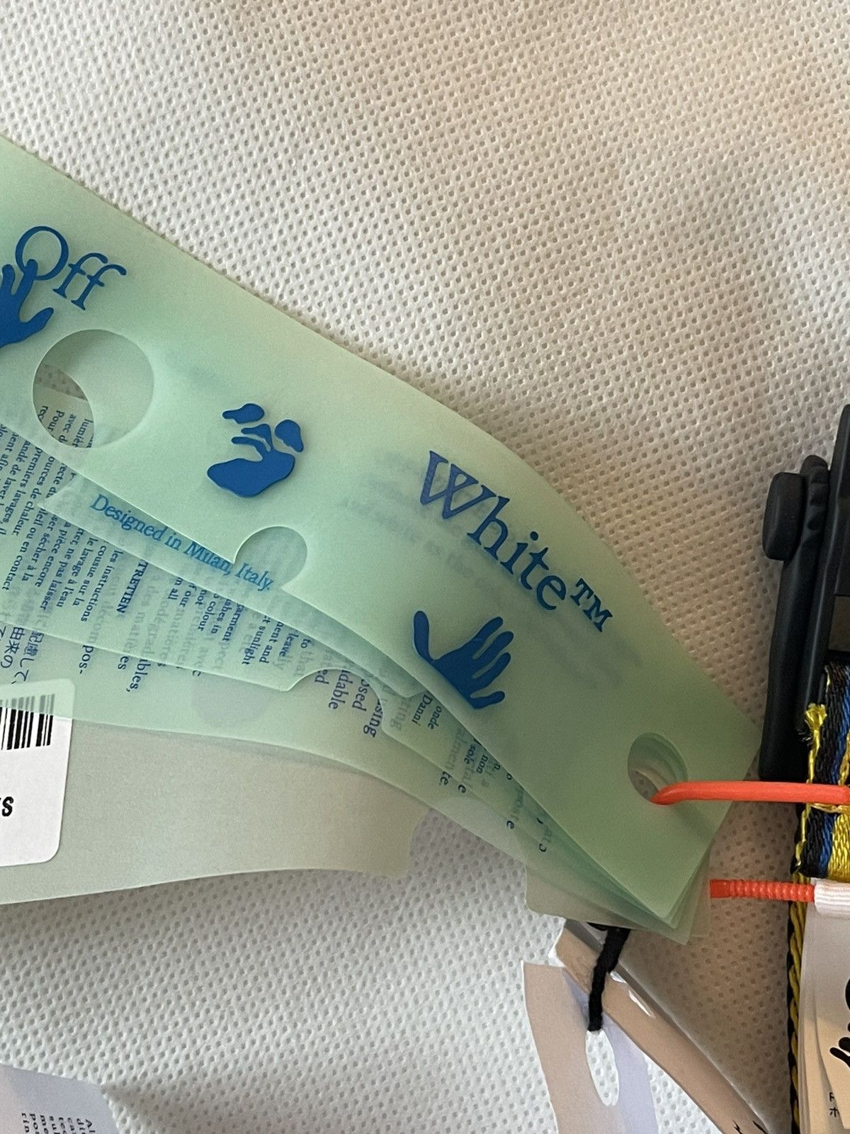 Off-White OFF-WHITE MINI INDUSTRIAL BELT NWT Size ONE SIZE - 9 Thumbnail