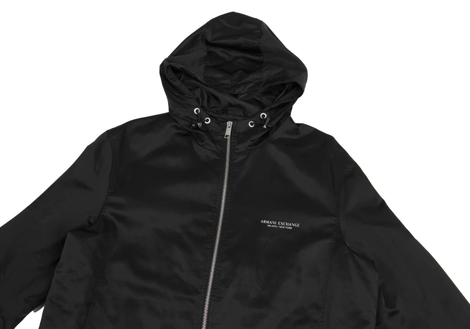 Armani Double Zip Windbreaker in Black Size M Size US XXS / EU 40 - 2 Thumbnail