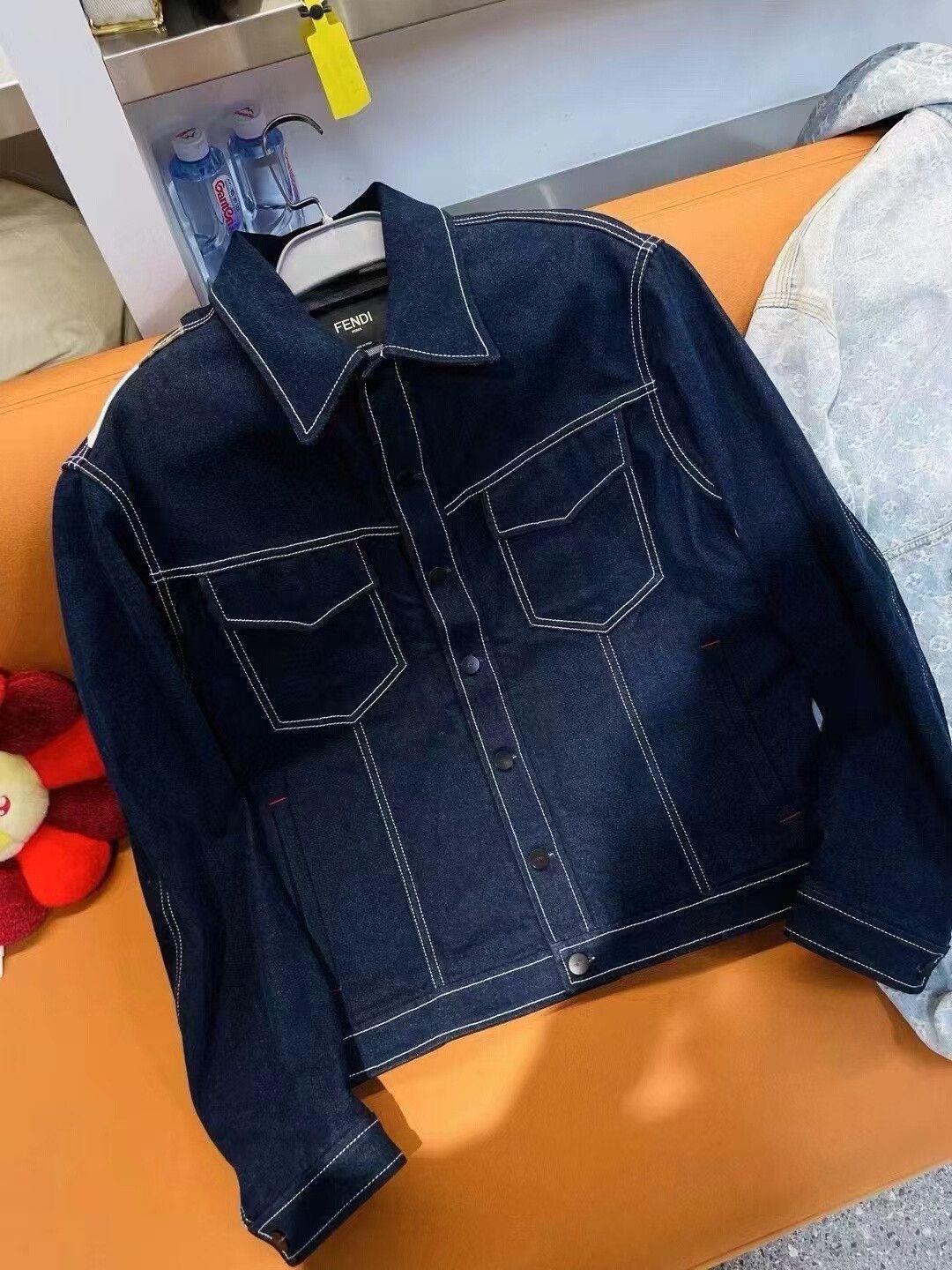 Fendi FENDI x Flia Patchwork Logo Denim Jacket Size US M / EU 48-50 / 2 - 1 Thumbnail
