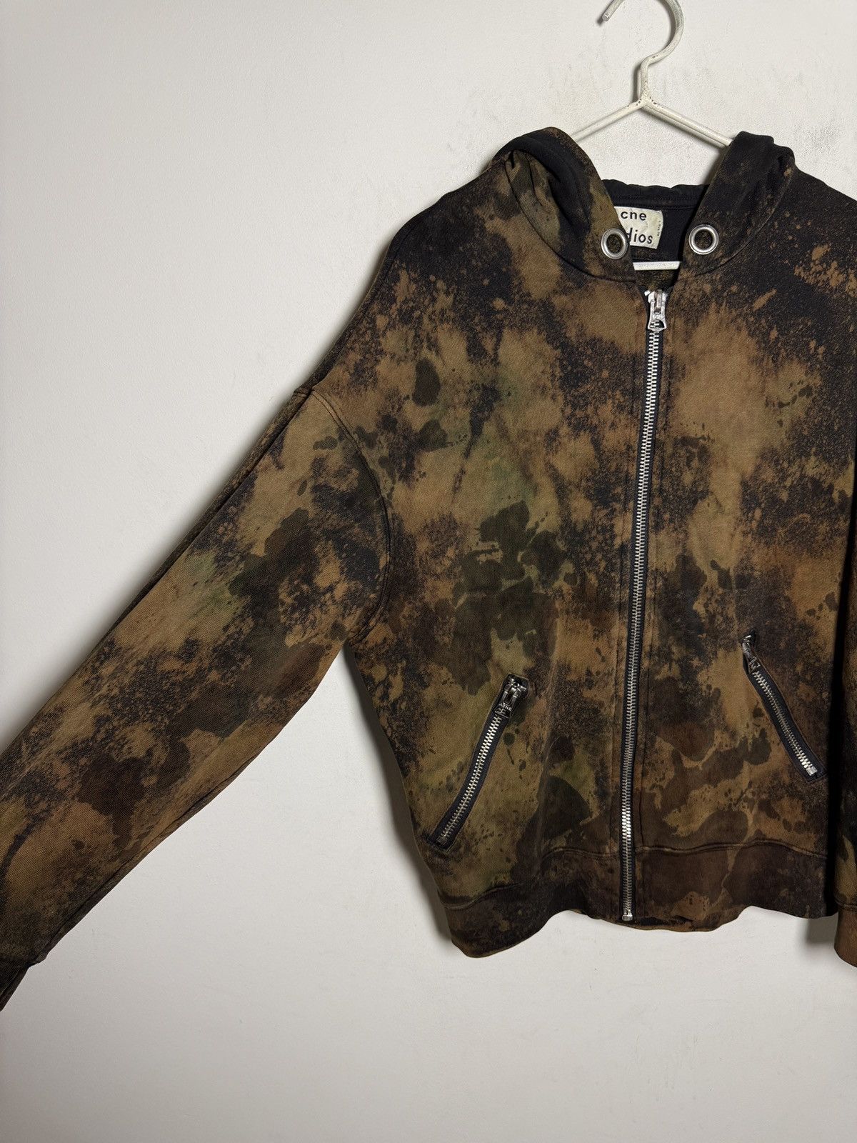 Acne Studios Acne Studios hoodie with overdye treatment Size US M / EU 48-50 / 2 - 5 Thumbnail