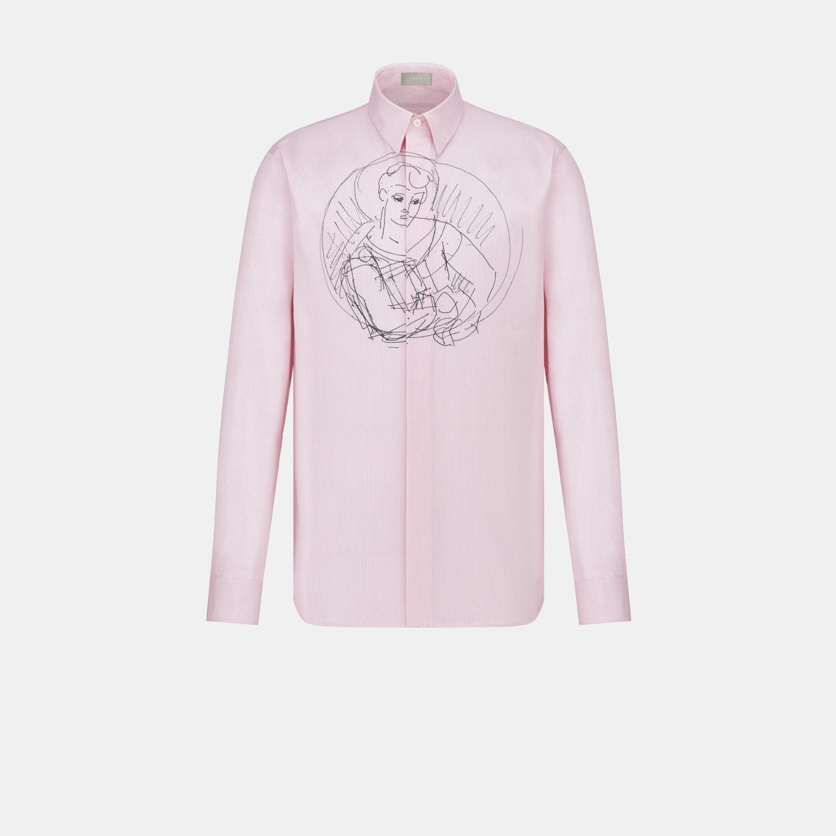 Dior o1bcso1str1224 Shirt in White/Pink Size US XS / EU 42 / 0 - 1 Thumbnail