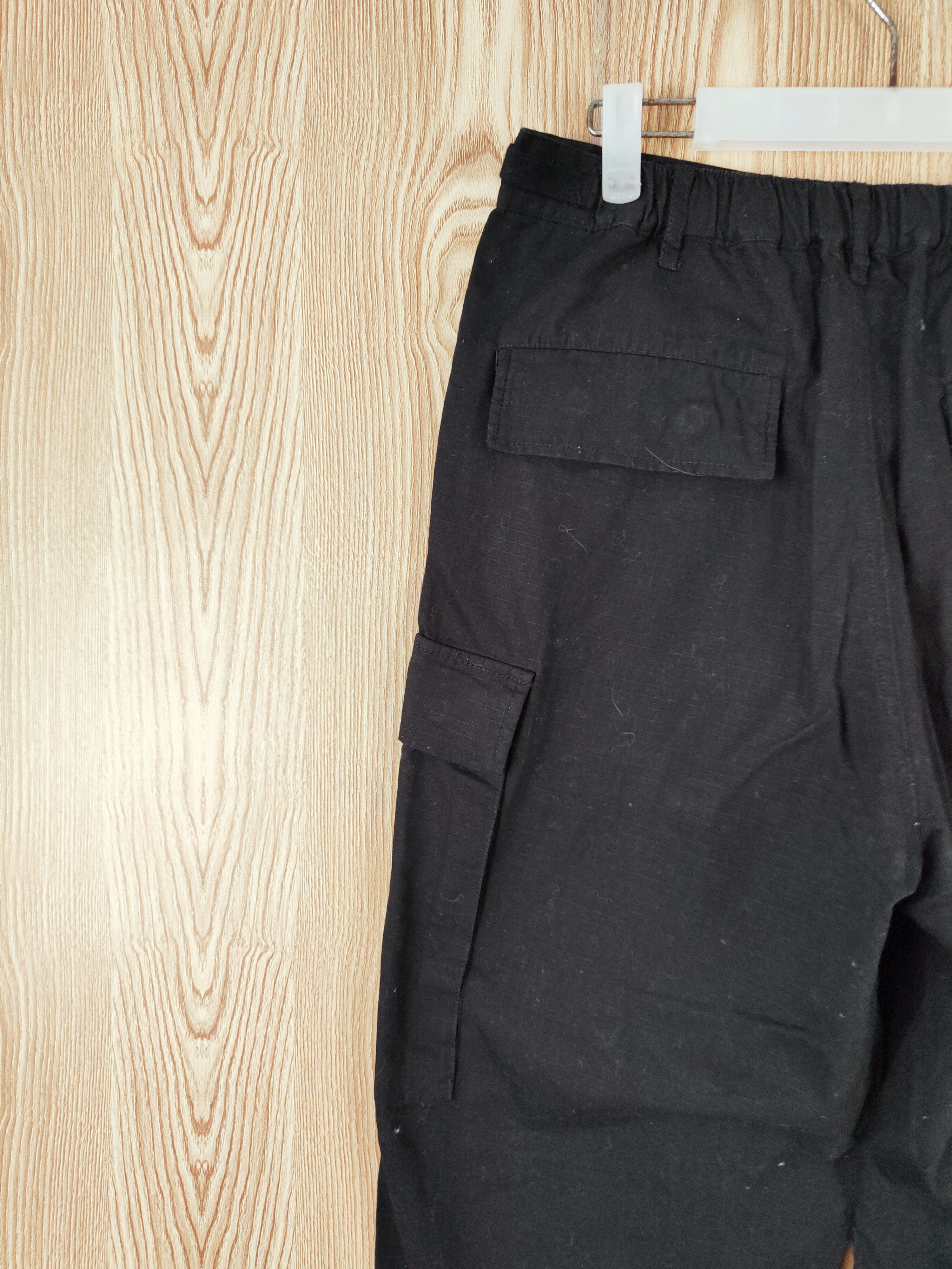 Japanese Brand ROXD Black Multipocket Tactical Cargo Pants #W243 Size US 30 / EU 46 - 8 Thumbnail