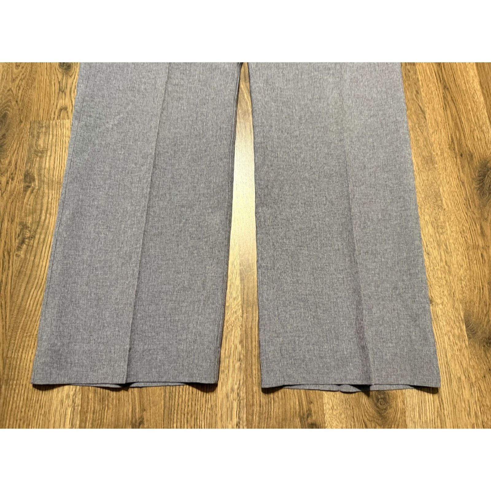 Apt. 9 APT. 9 Pants Women's Size 12 Gray Pleated Straight Leg Dress Pants Size 34" / US 12 / IT 48 - 3 Thumbnail