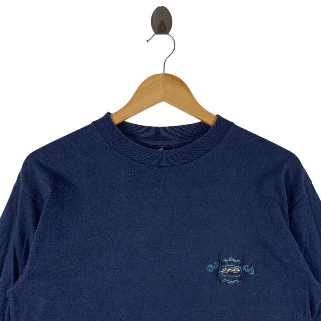 Rusty Vintage 90s RUSTY surfing small embroidery long sleeve tee Size US M / EU 48-50 / 2 - 2 Thumbnail