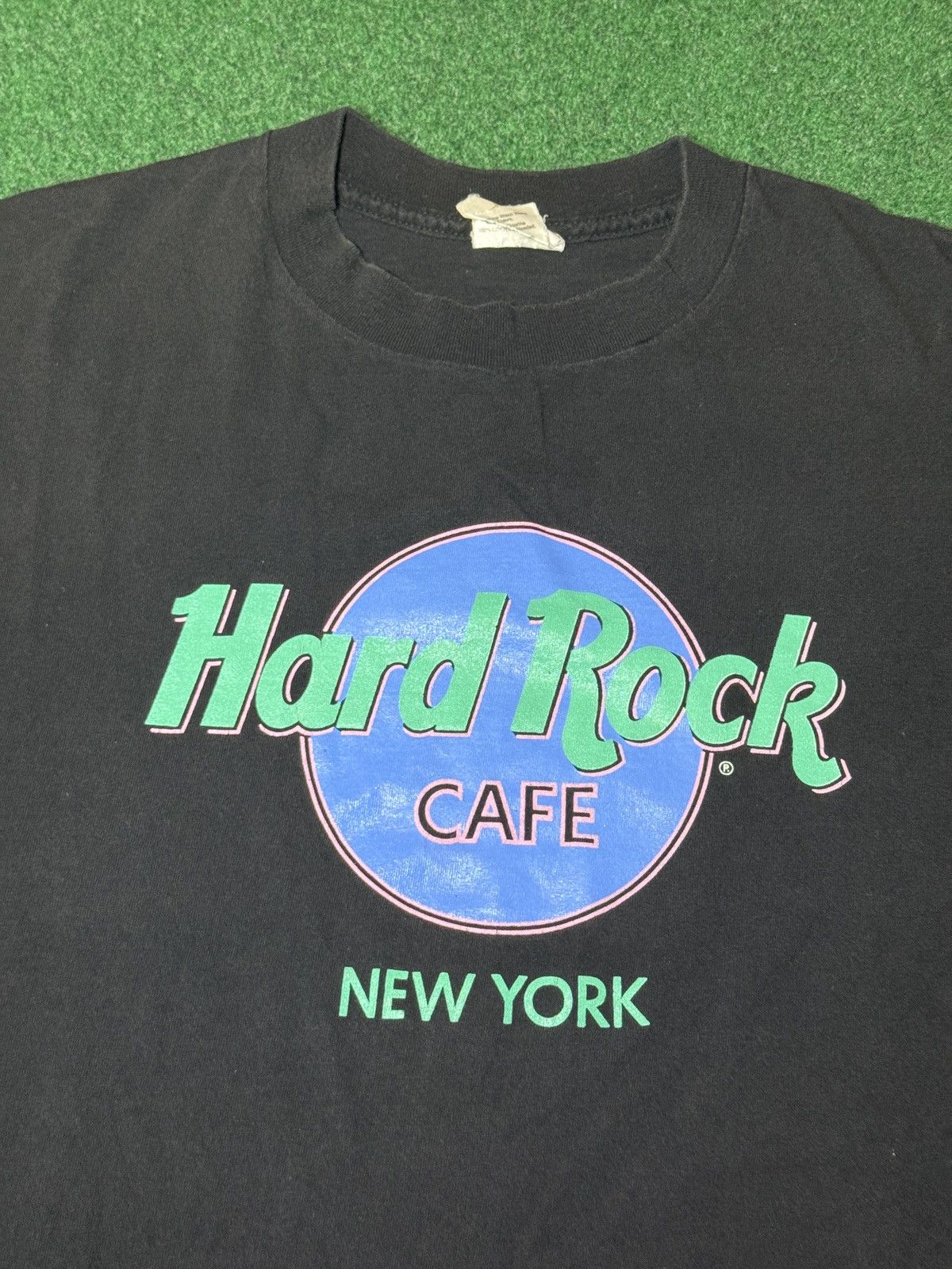 Hard Rock Cafe Vintage 90s Hard Rock Cafe New York City NYC Retro T Shirt Size US L / EU 52-54 / 3 - 2 Thumbnail
