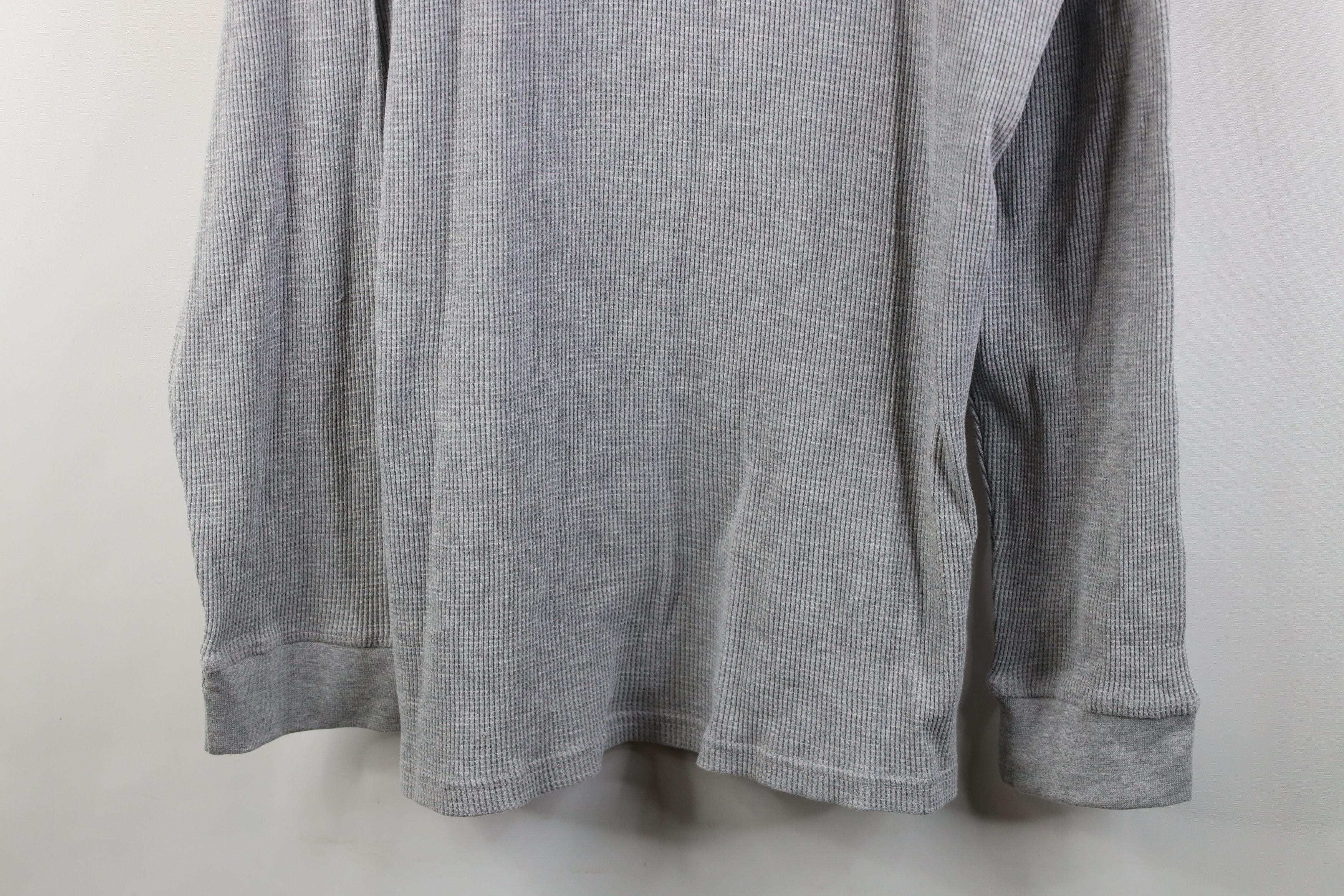 Vintage Vintage 90s Streetwear Knit Long Sleeve Henley T-Shirt Size US L / EU 52-54 / 3 - 3 Thumbnail