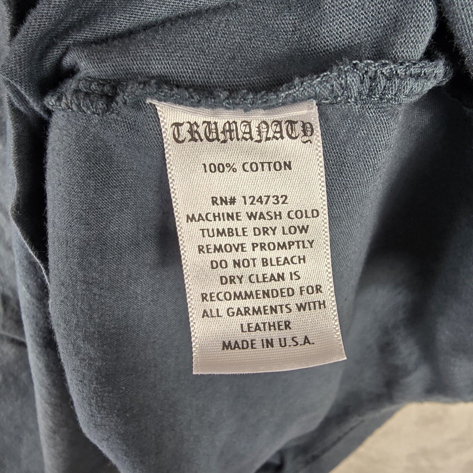 Other Trumanaty Polo Johnny Collar Shirt XXL Axe Affliction Style Size US XXL / EU 58 / 5 - 6 Thumbnail
