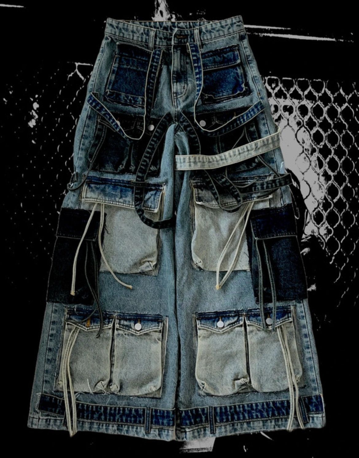 archive wide denim y2k