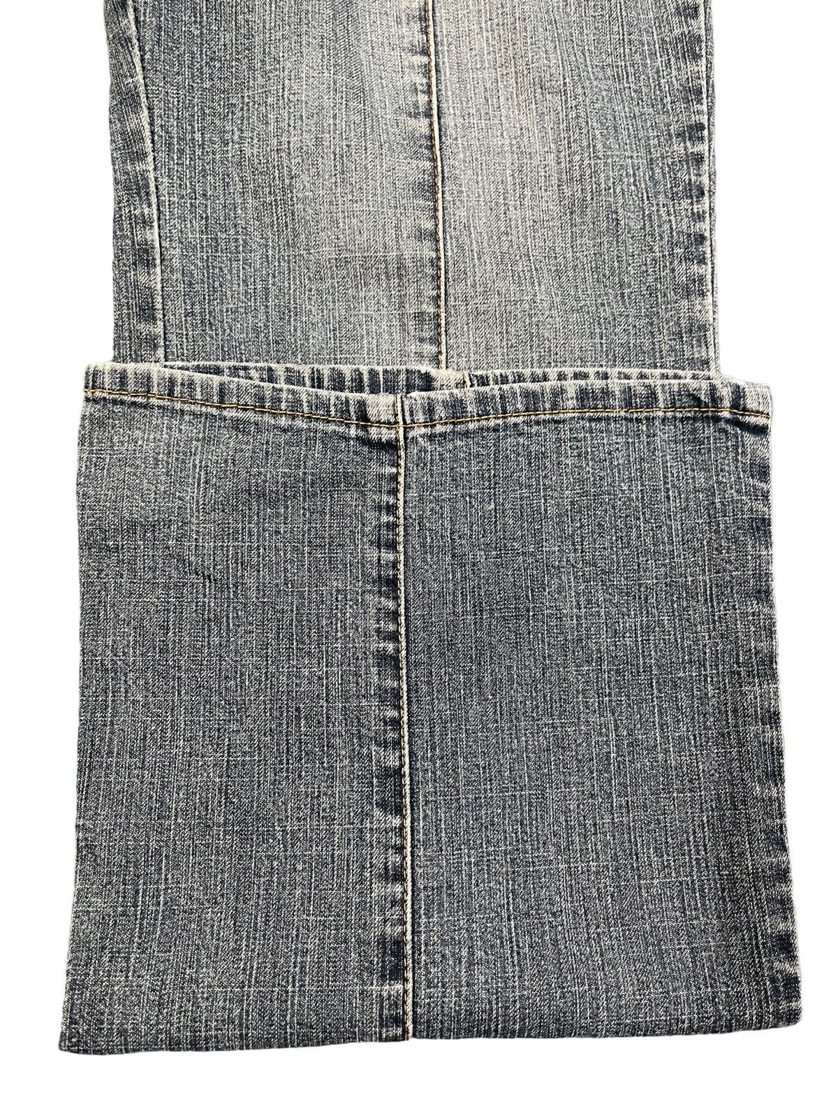 Fashion Victim Vintage Flash Cargo Punk Flare Soft Denim Size US 29 - 4 Thumbnail