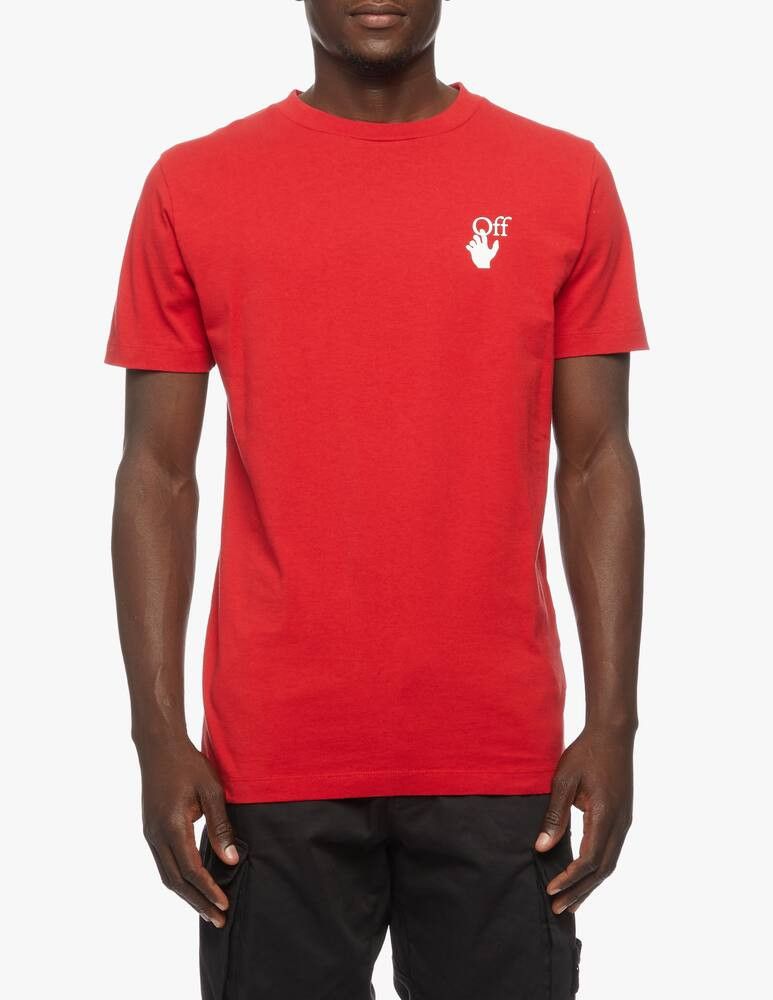 Off-White Red Pascal Skeleton Arrows T-Shirt Size US M / EU 48-50 / 2 - 4 Thumbnail