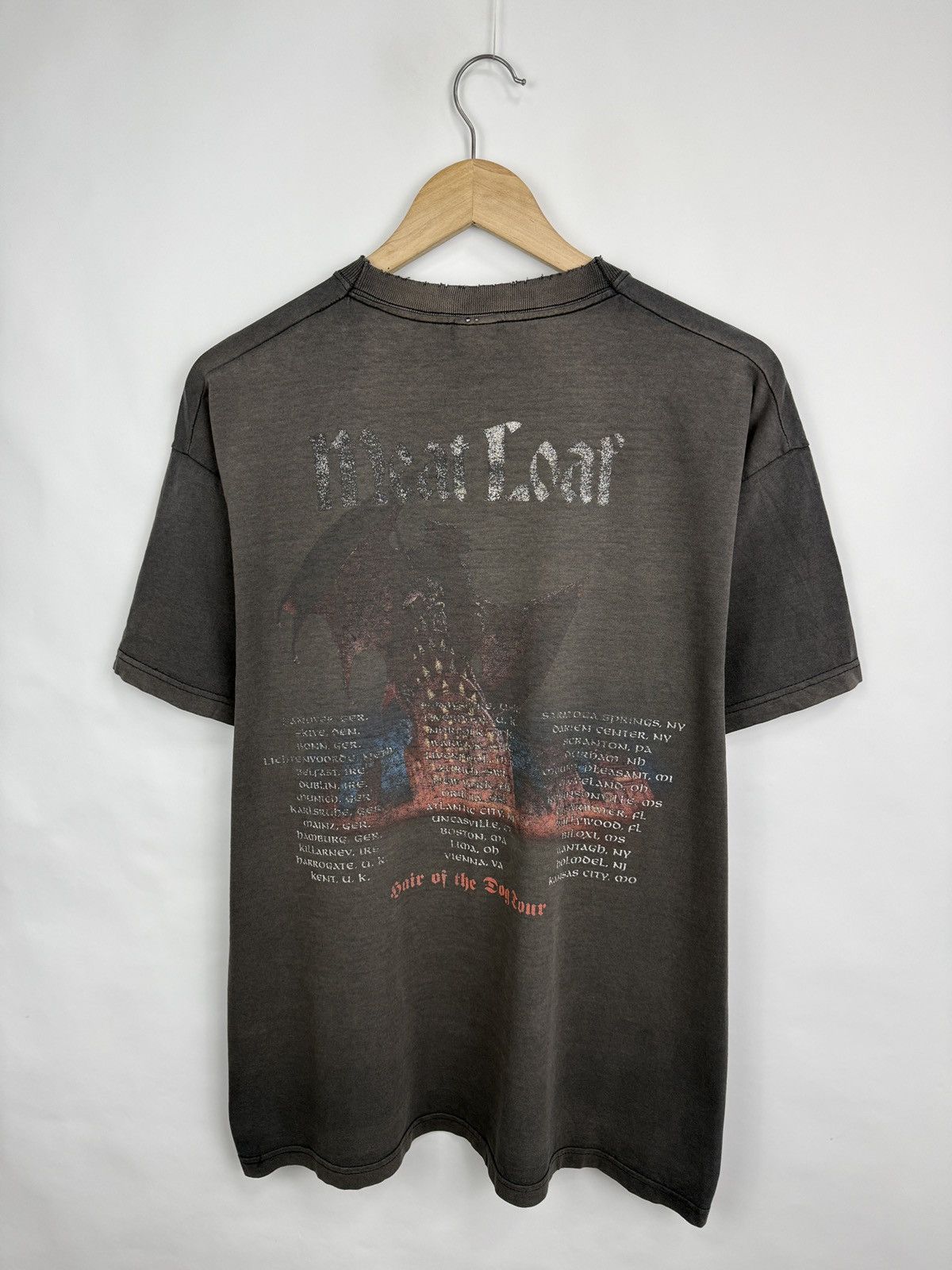 Band Tees 🇺🇸 Vintage 2006 Meat Loaf Hair of the Dog Tour T-Shirt Retro Size US L / EU 52-54 / 3 - 7 Thumbnail