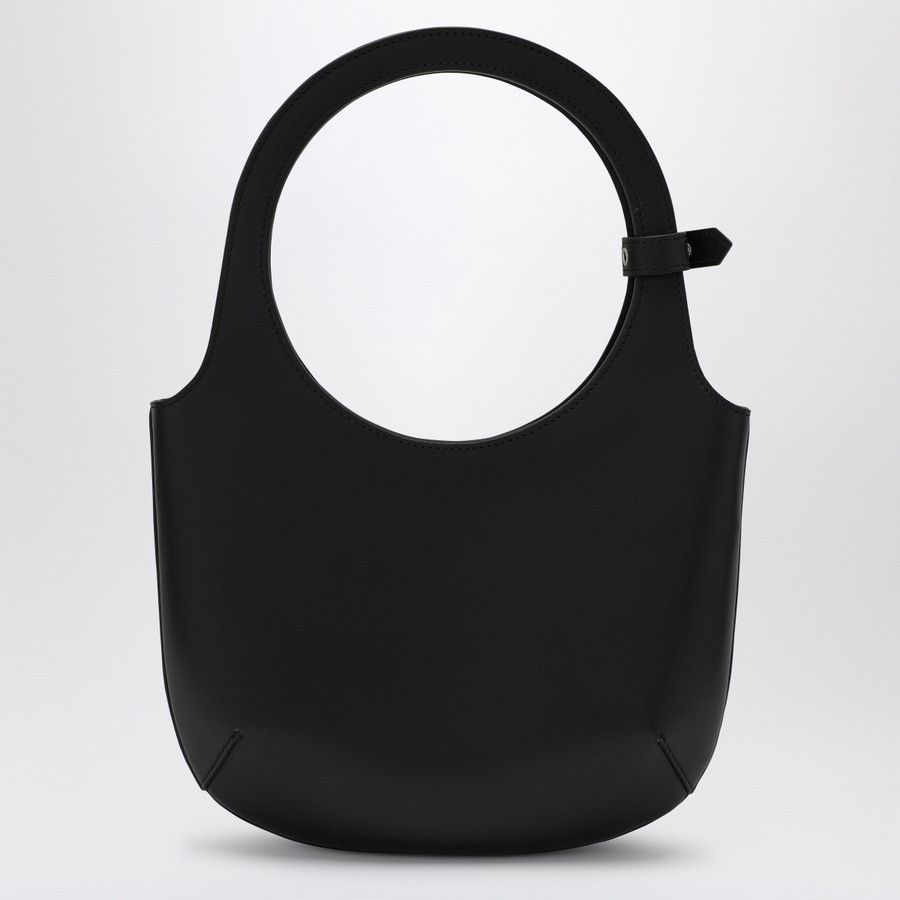 Courreges o1d2blof0824 Size: OS / Leather Holy Tejus Bag in Black Size ONE SIZE - 3 Thumbnail