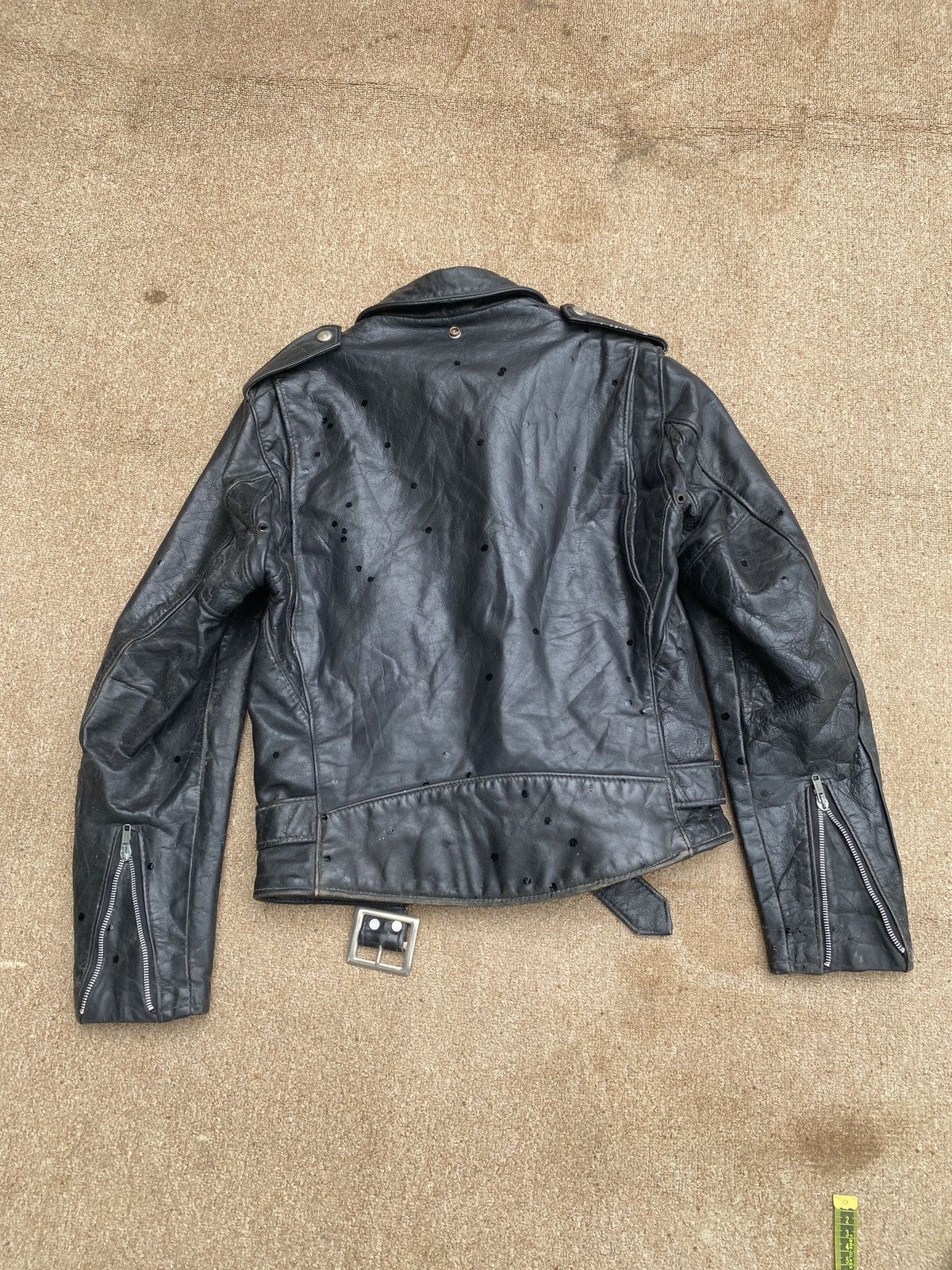 Schott × Vintage Vintage schott perfector double colar leather jacket Size US M / EU 48-50 / 2 - 2 Thumbnail