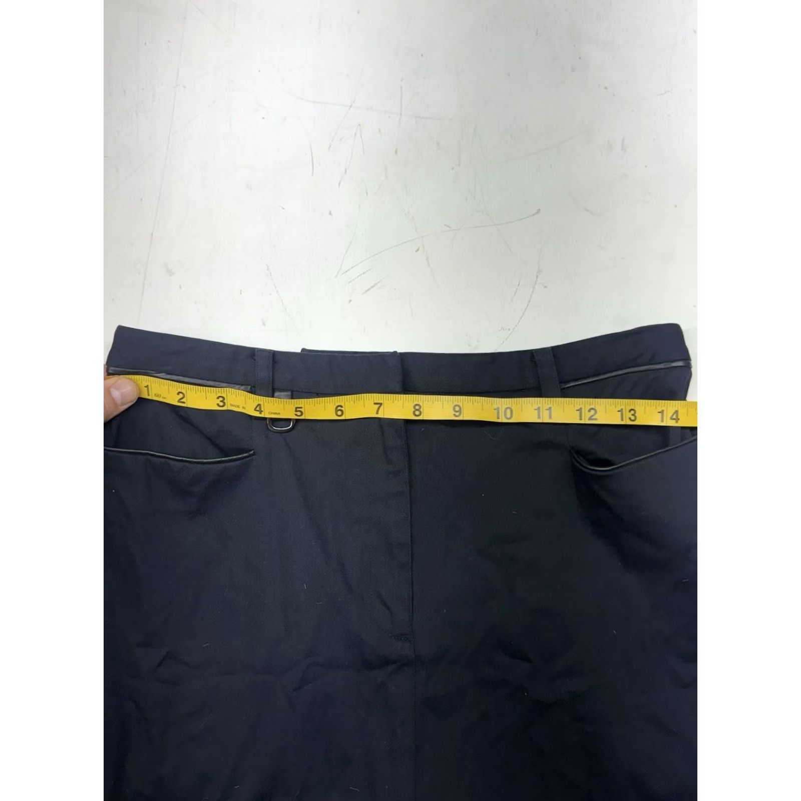Vintage Black Worth Maxi Skirt - Business Chic Size 30" / US 8 / IT 44 - 3 Thumbnail