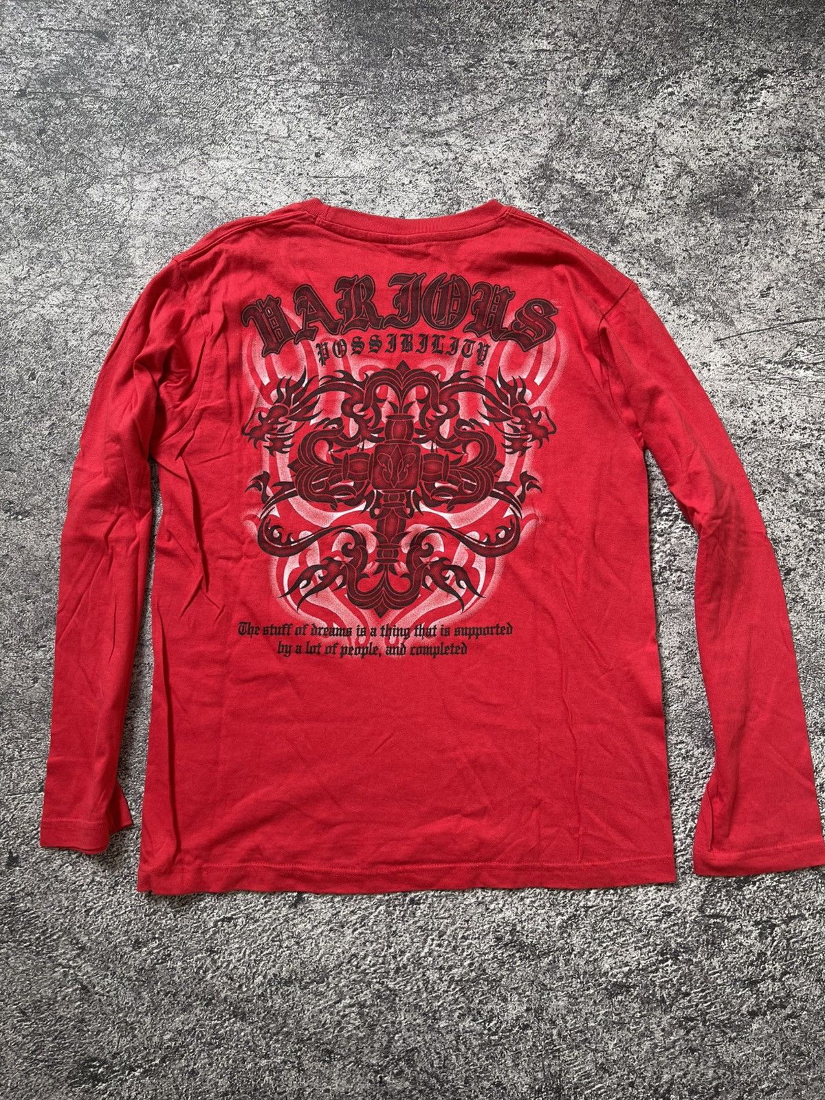 Japanese Brand Y2K Bay Leaf Dragon ifsixwasnine punk Longsleeve Size US L / EU 52-54 / 3 - 1 Thumbnail
