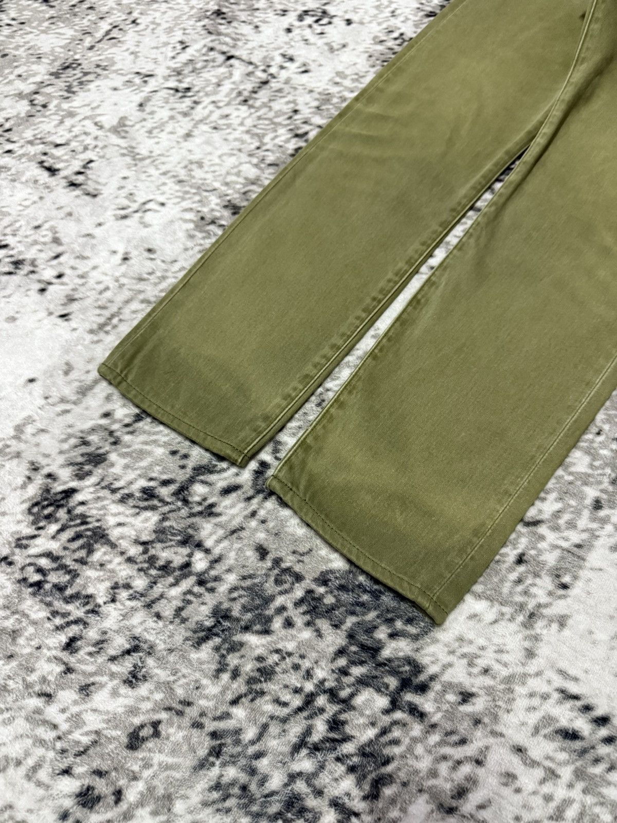 Kapital Vintage Kapital Sun Faded Green Slim Jeans Size US 29 - 5 Thumbnail