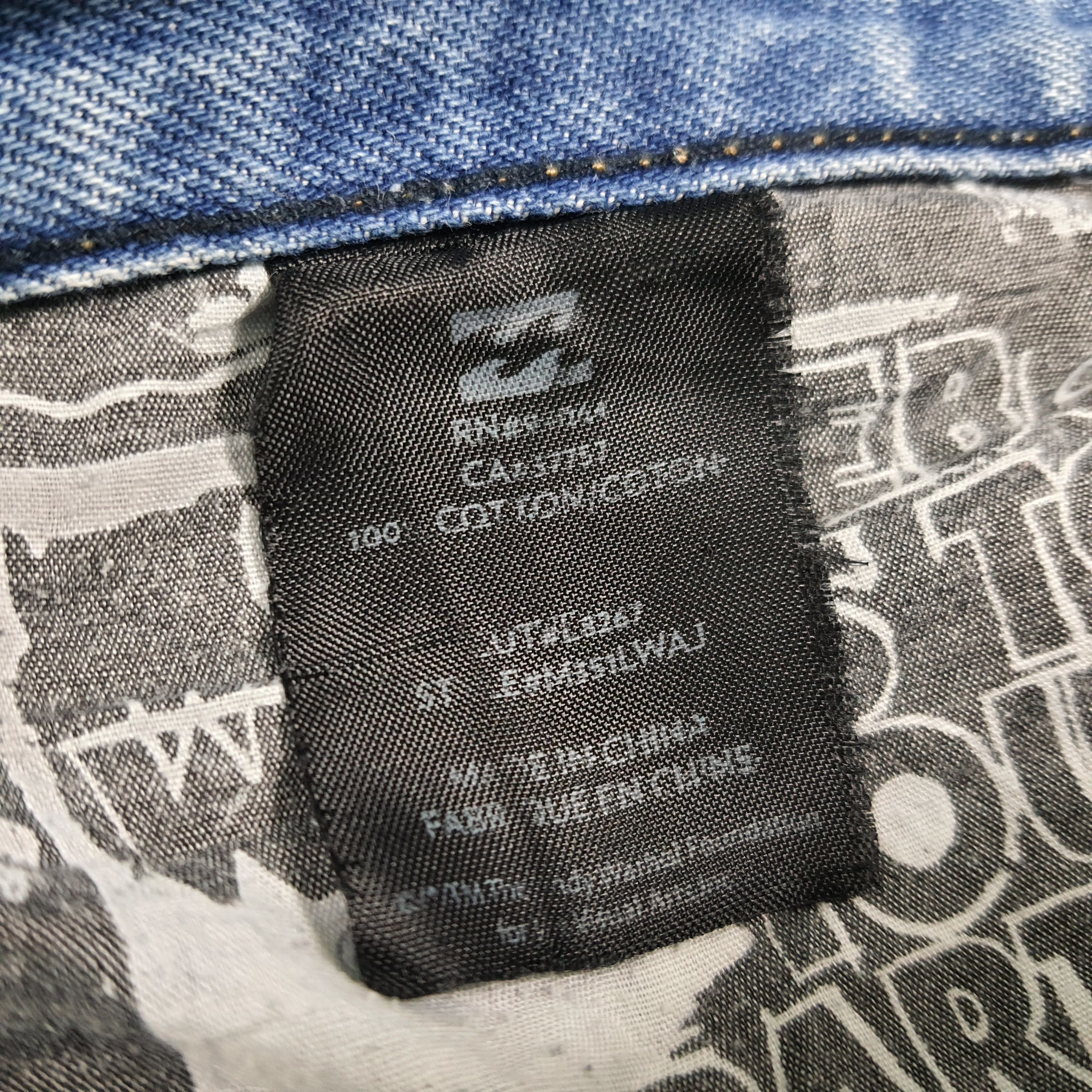 Billabong Vintage Andy Warhol x Billabong Selvedge Rugged Jeans C280N9 Size US 35 - 11 Thumbnail