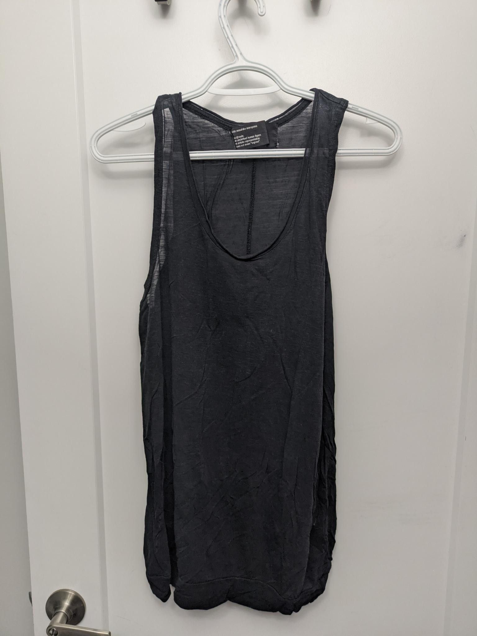 Nude: Masahiko Maruyama Double-Layered Poncho Tee/Tank Size US L / EU 52-54 / 3 - 6 Thumbnail