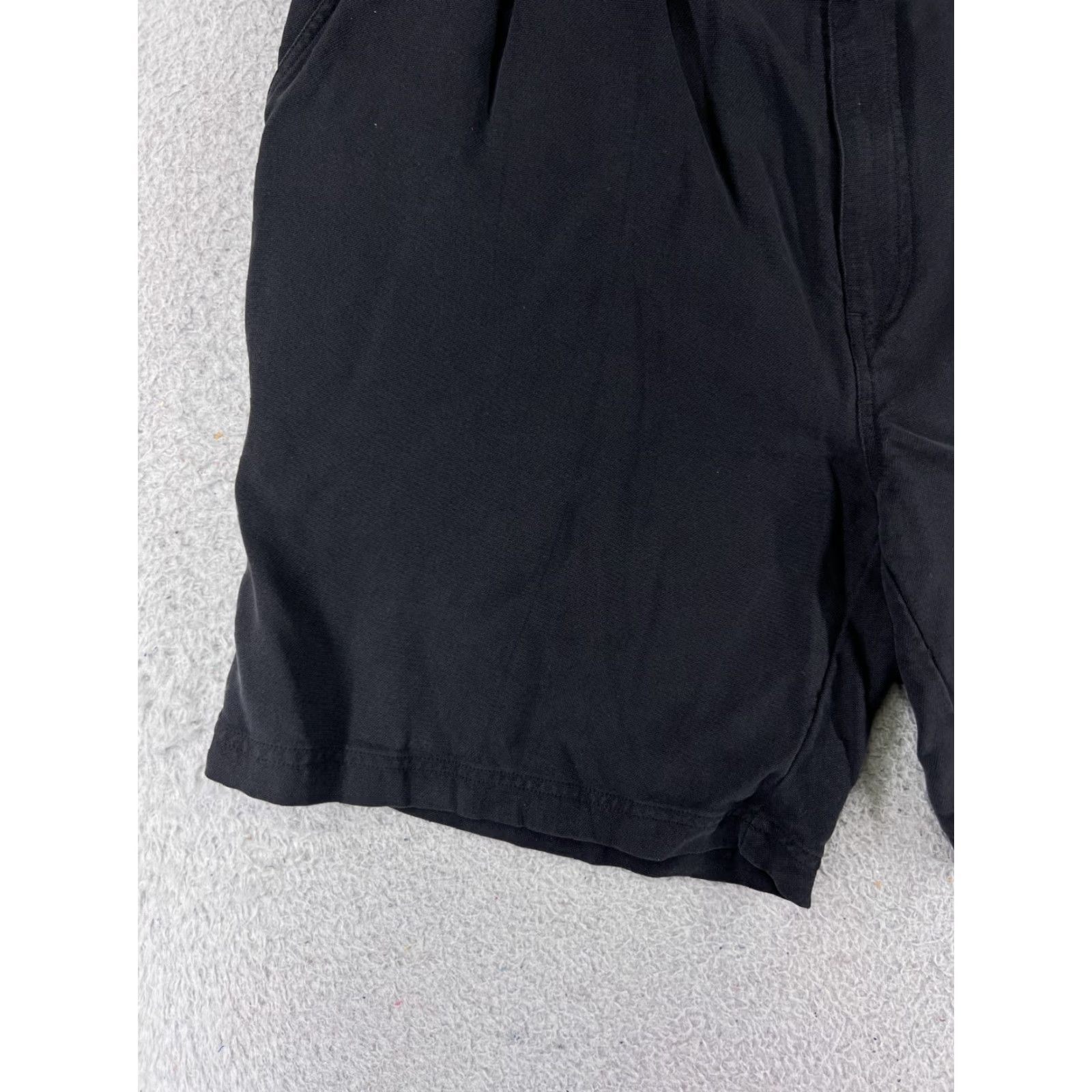 Tommy Bahama Tommy Bahama Shorts Men 34 Black 100% Silk Pleated Golf Vacation Beach Bermuda Easy Care Quick Dry Pockets Logo Solid Size US 34 / EU 50 - 3 Thumbnail