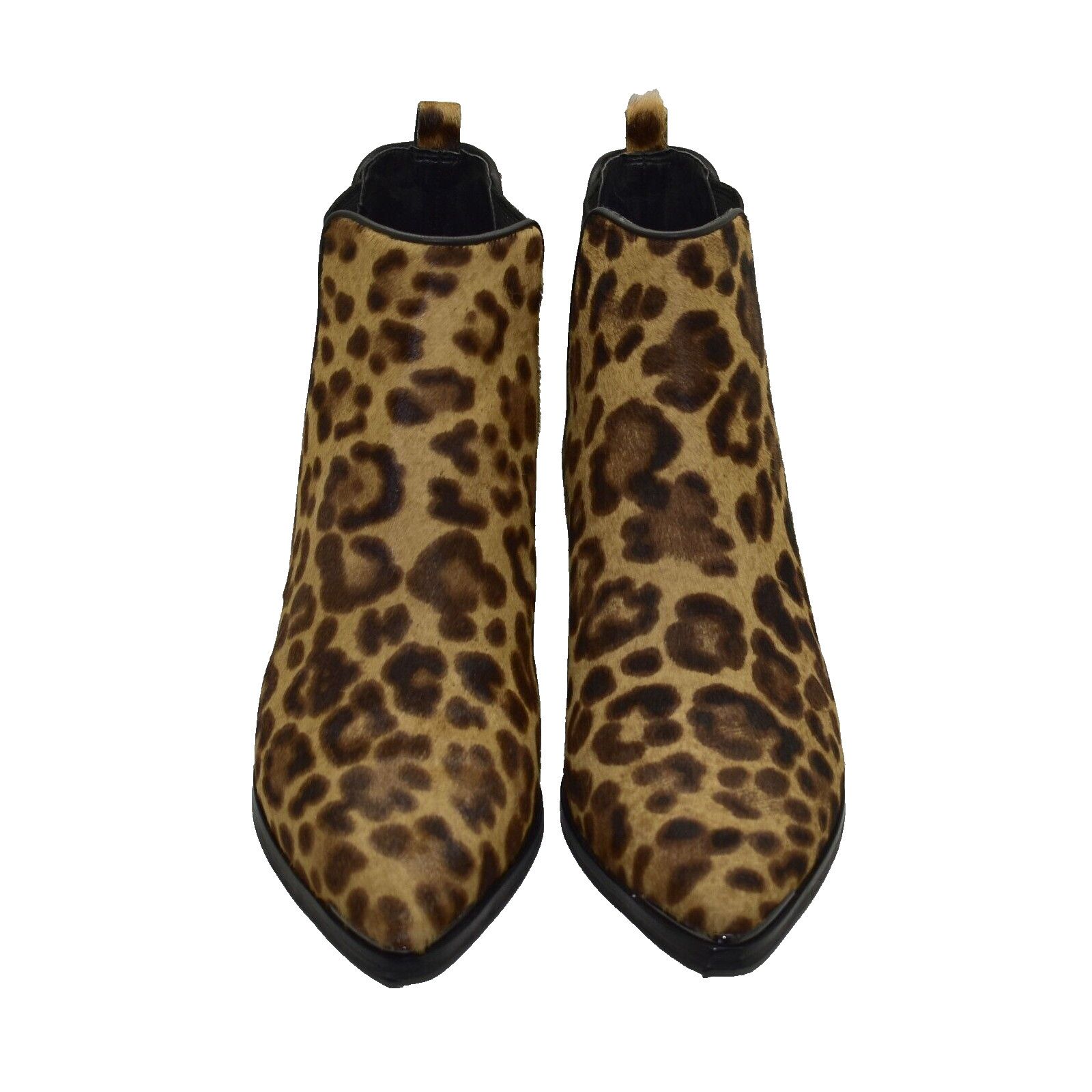 Marc Fisher NEW MARC FISHER Yalely Calf Hair Leopard Ankle Boots Sz 8.5M Size US 8.5 / IT 38.5 - 4 Thumbnail