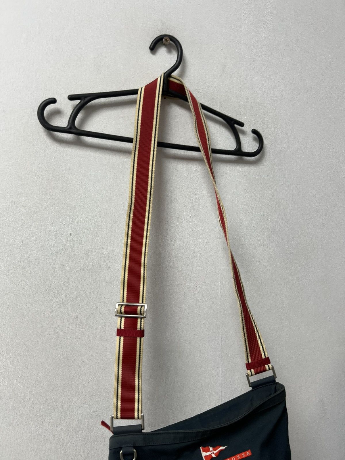 Prada Prada Luna Rossa Crossbody Messenger Bag Mens One Size Size ONE SIZE - 3 Thumbnail