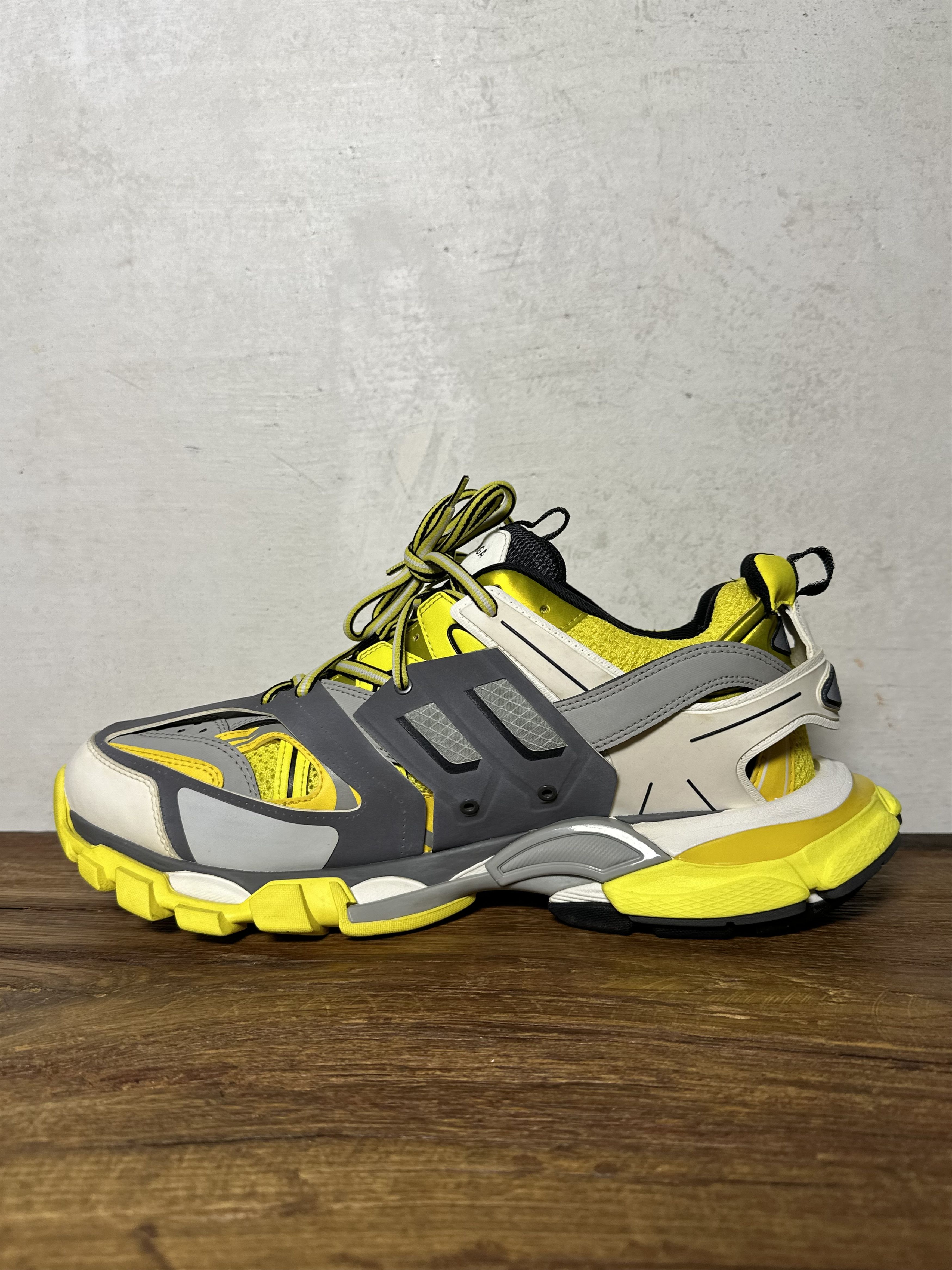 Balenciaga Balenciaga Track 1 Yellow Grey Sneakers Size US 11 / EU 44 - 2 Thumbnail
