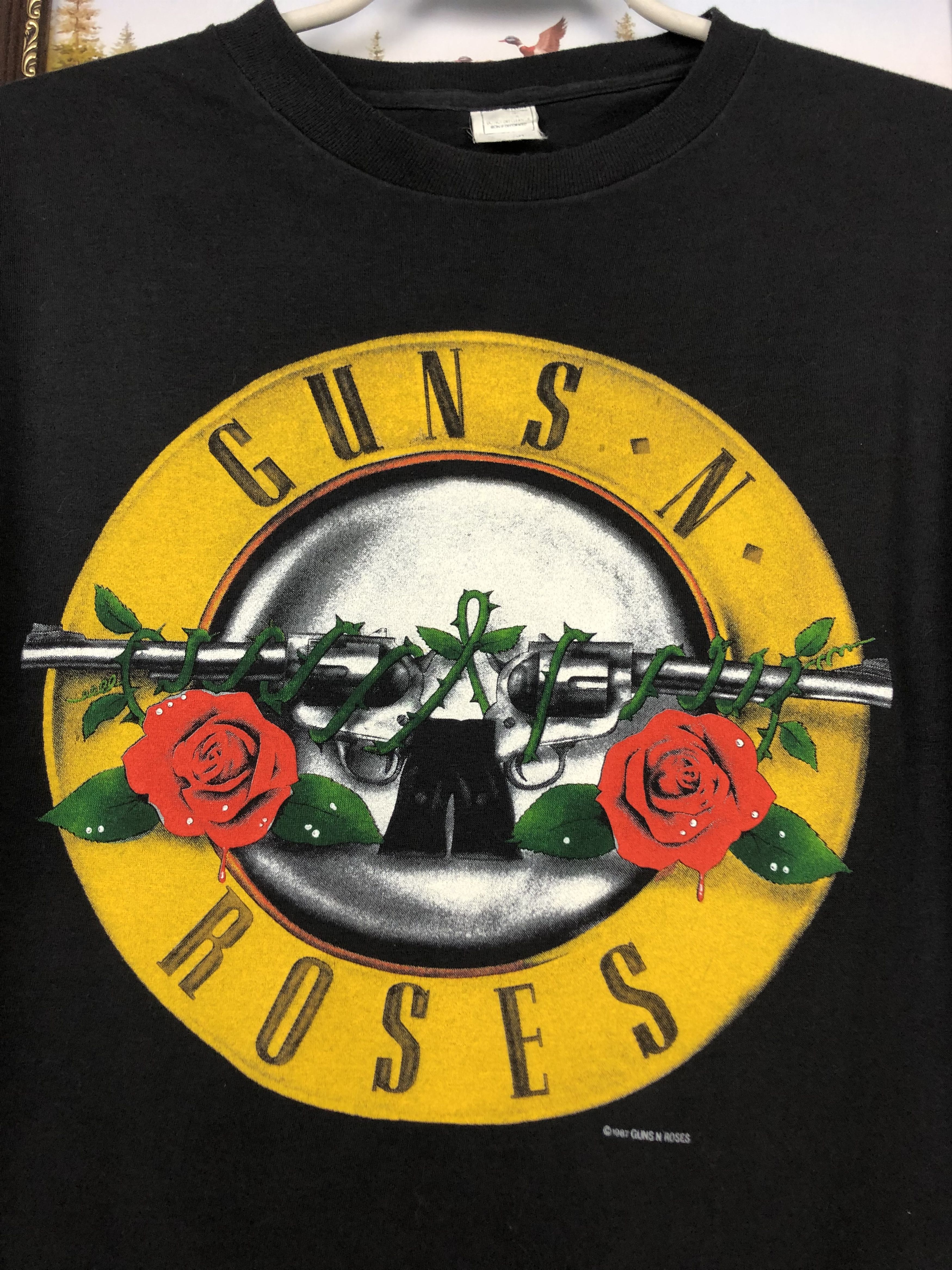 Band Tees Vintage Guns N Roses 1987 Shirt Band Tee Rare Size US L / EU 52-54 / 3 - 5 Thumbnail