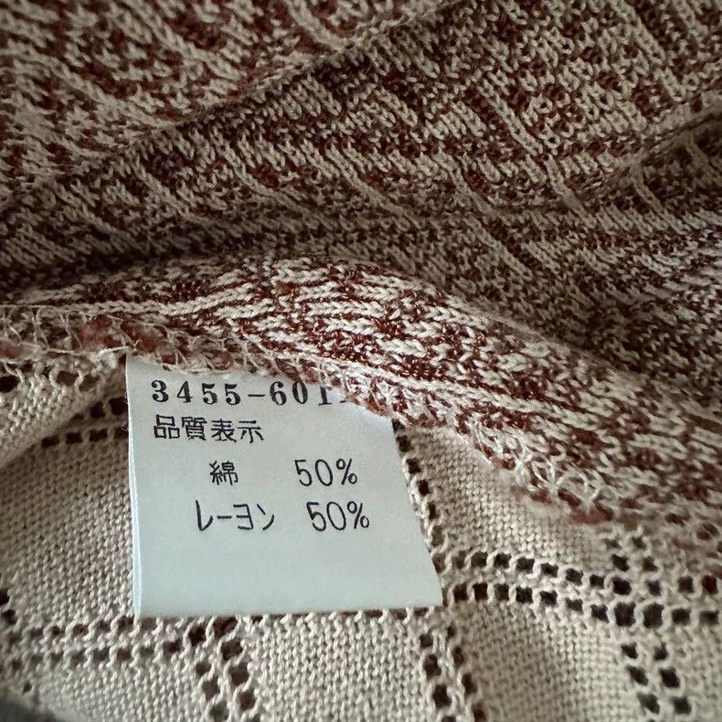 Dries Van Noten Dries Van Noten Rhombic knitted sweater-2508 Size US S / EU 44-46 / 1 - 8 Thumbnail