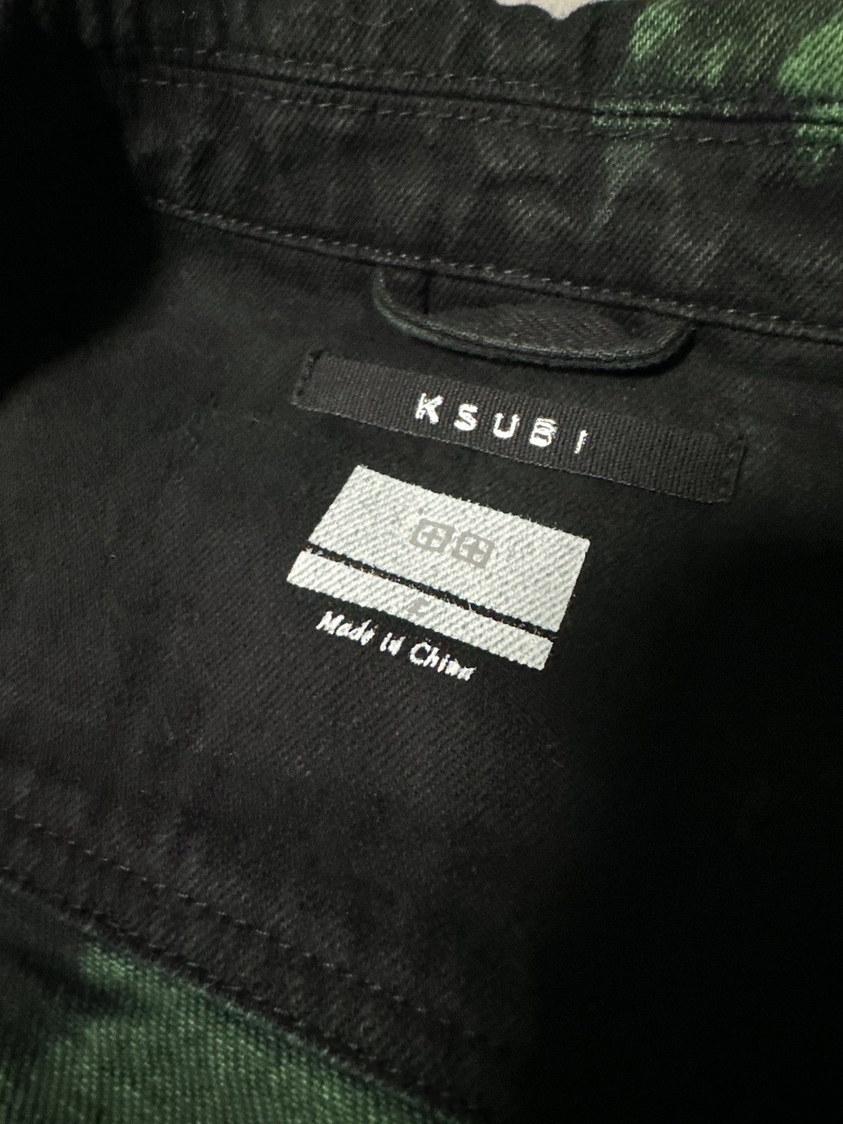 Ksubi Ksubi Black/Green Jean Jacket Size US L / EU 52-54 / 3 - 4 Thumbnail