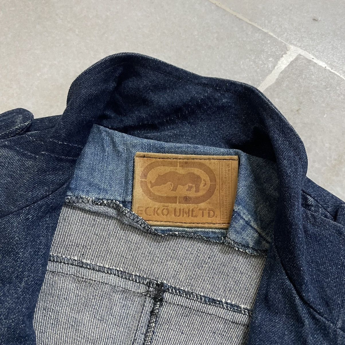 Japanese Brand Vintage Custom Reconstructed Denim Jacket Ecko Unltd Size US S / EU 44-46 / 1 - 7 Thumbnail