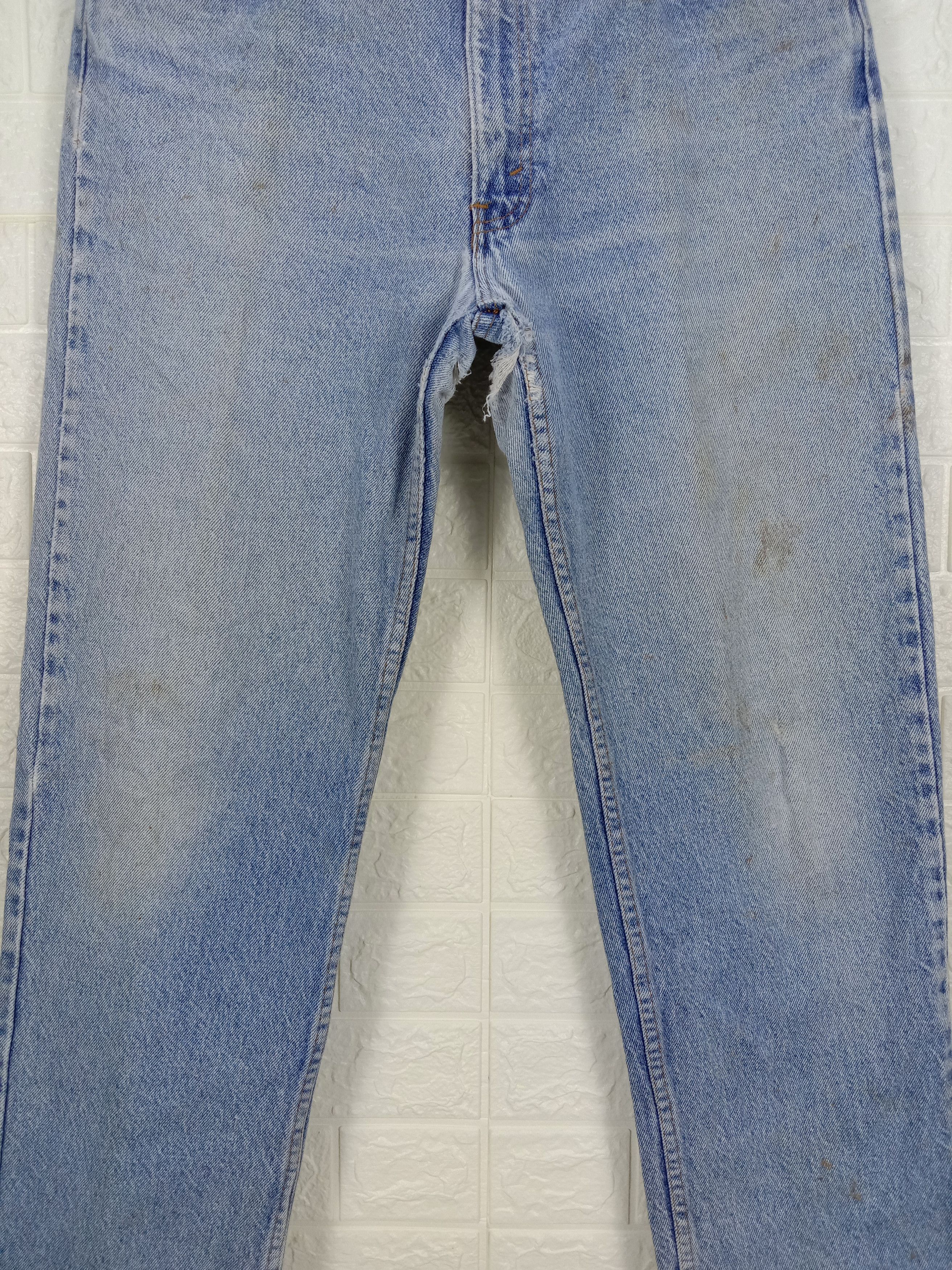 Levi's Vintage 90s Levi's 505 Jeans Faded Blue Distressed Denim Size US 36 / EU 52 - 3 Thumbnail