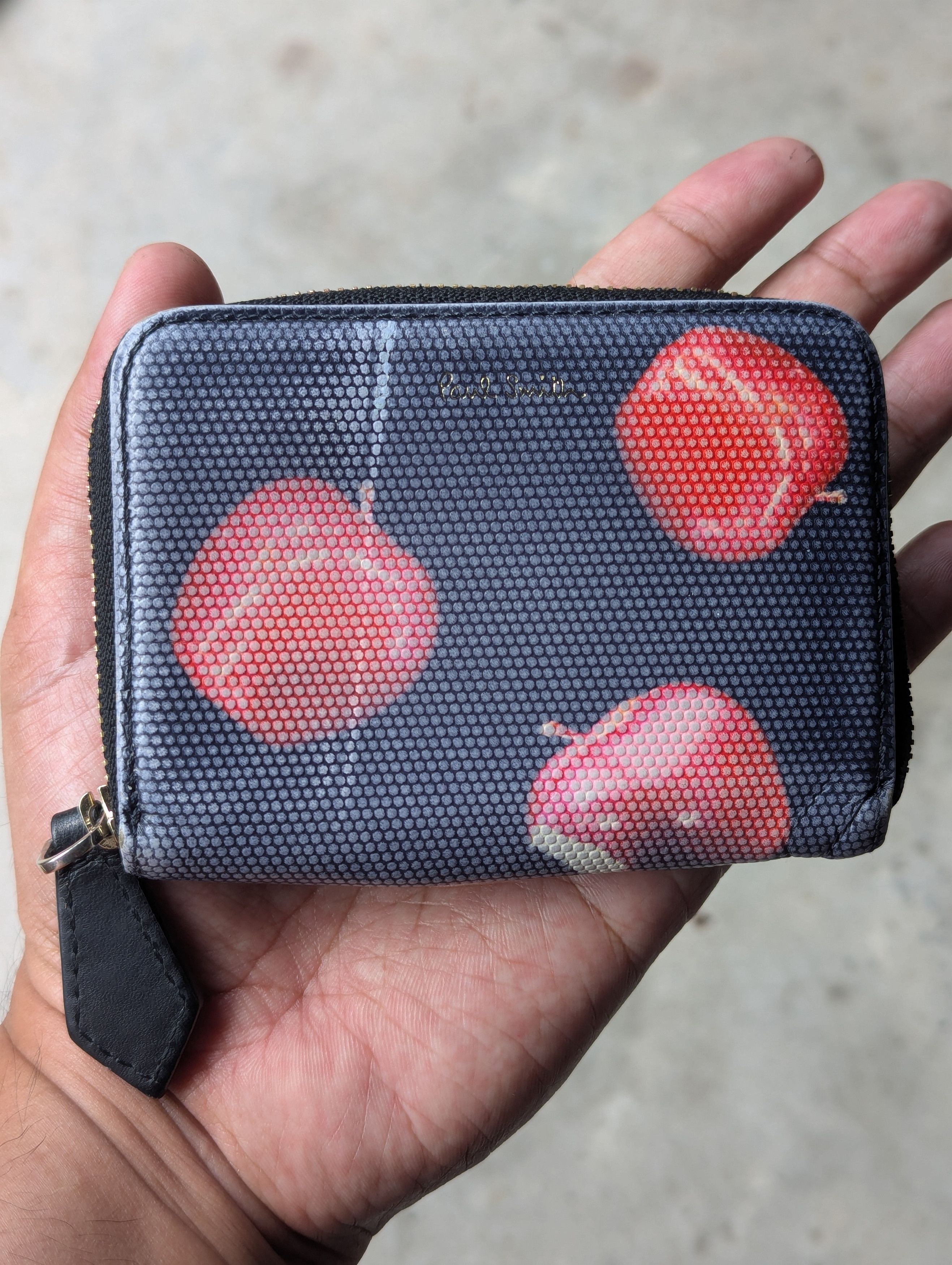 Paul Smith Paul Smith Apple Print Wallet Carholder Purse Size ONE SIZE - 1 Thumbnail