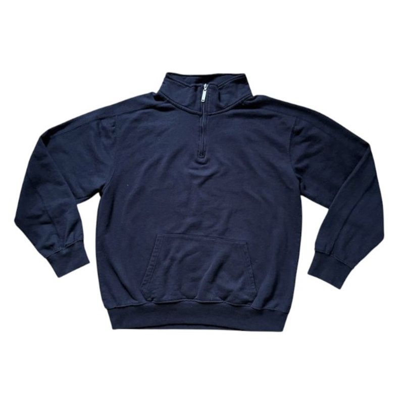 Kenneth Cole Kenneth Cole Navy Blue Sweater | Size 1X Size US XL / EU 56 / 4 - 1 Thumbnail