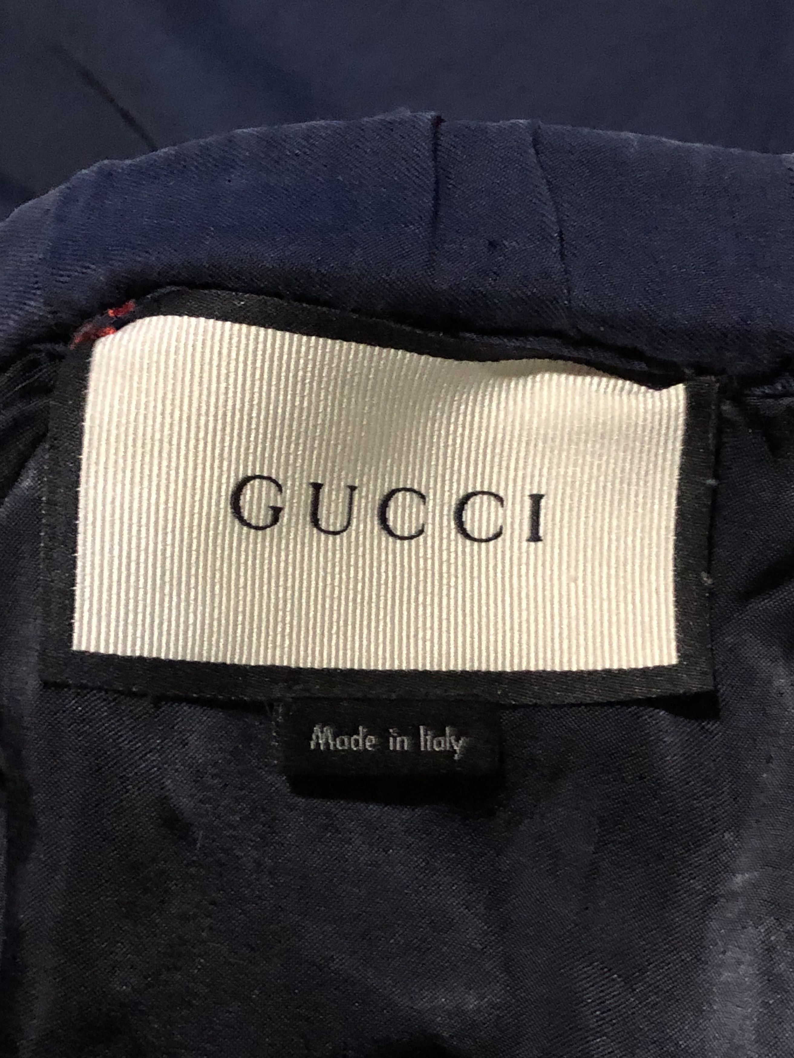 Gucci Gucci Drawstring Navy Shorts Made In Italy Size 44 Size US 28 / EU 44 - 3 Thumbnail
