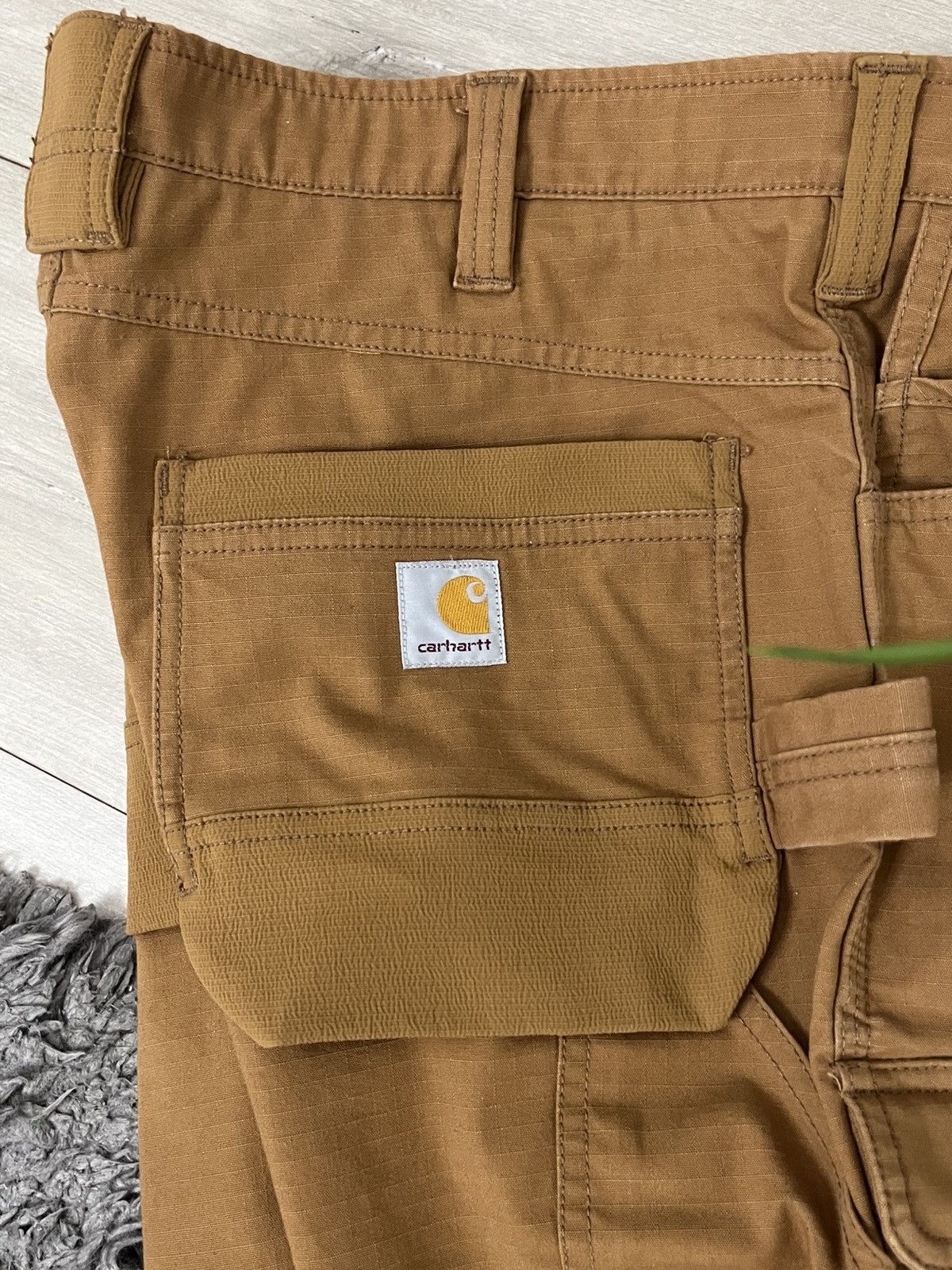 Carhartt 🔥90’s Carhartt Double Knee Cargo Y2k Carpenters Work Pants Size US 34 / EU 50 - 6 Thumbnail