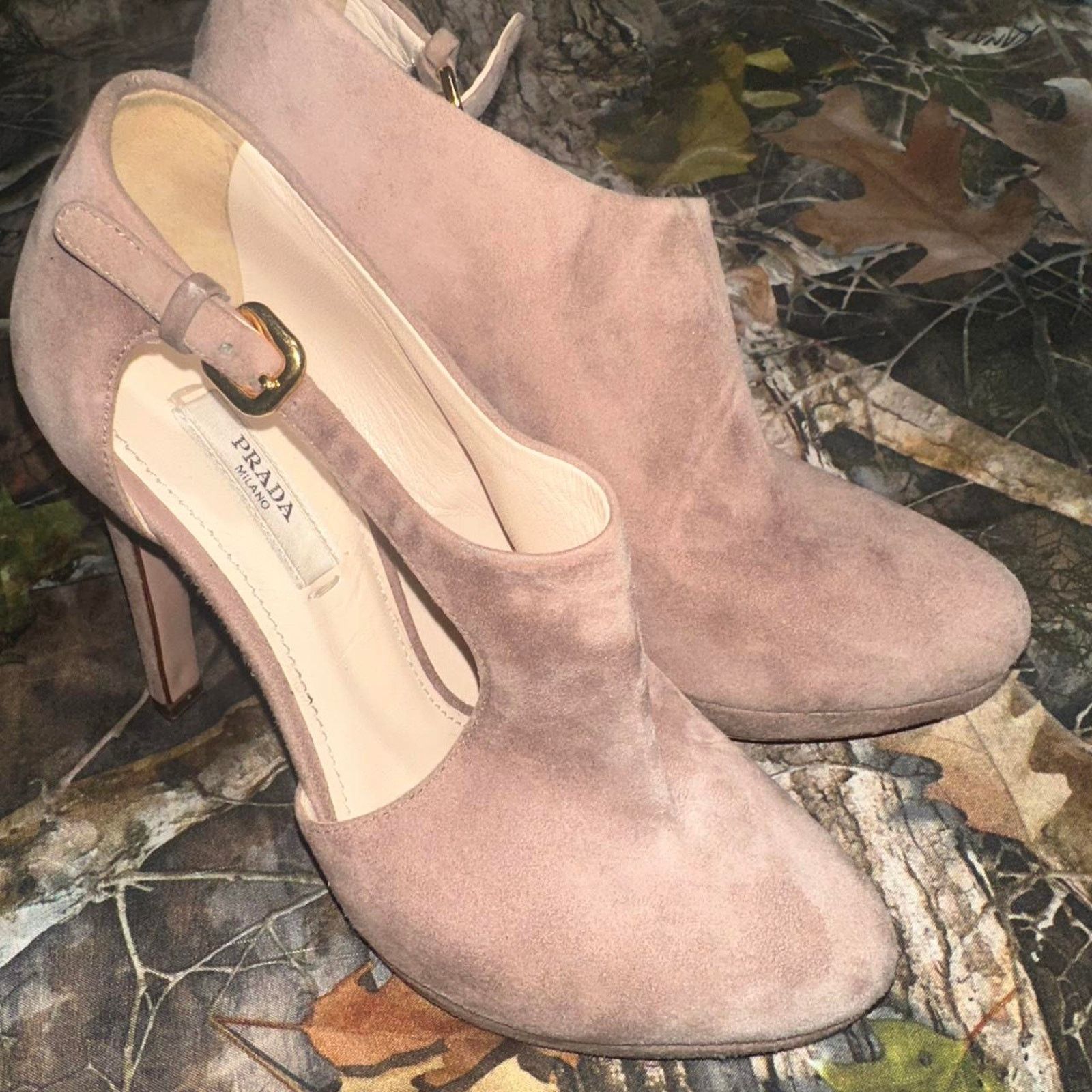 Prada Cute prada soft leather pumps Size US 5.5 / IT 35.5 - 2 Thumbnail