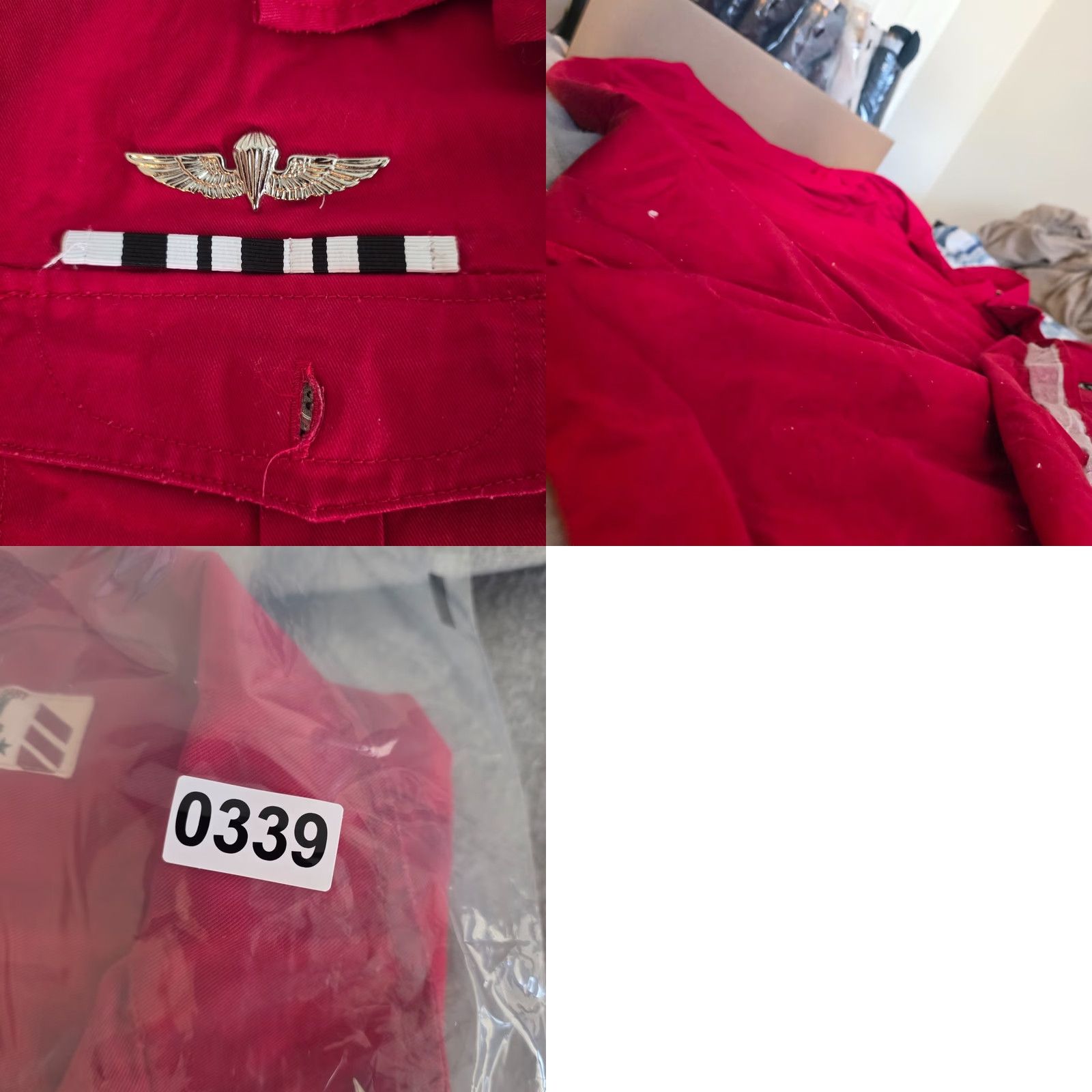 Vintage Regal Military Combat Force Shirt Men's 4XL Red Tactical Patches Badges Medals Shirt Size US XXL / EU 58 / 5 - 10 Thumbnail