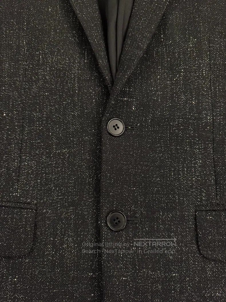 Saint Laurent Paris Saint Laurent Paris Black Wool and Linen Blended Suit Size US S / EU 44-46 / 1 - 4 Thumbnail