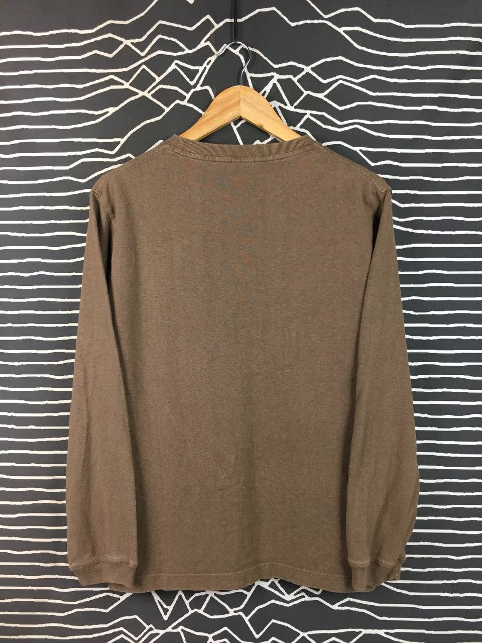 Vintage Vtg Never Ending Circle Hemp Cotton Long Sleeve Tee Size US M / EU 48-50 / 2 - 7 Thumbnail